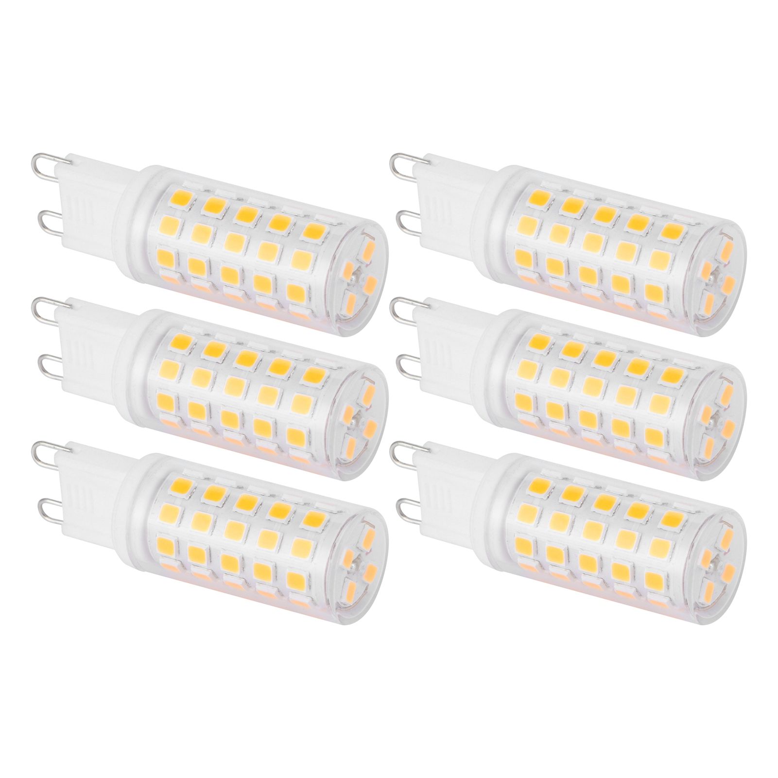 10PCS G9 Base LED Light Bulb 4W 54LED BiPin Bulb for Chandelier Wall Lamp view 9