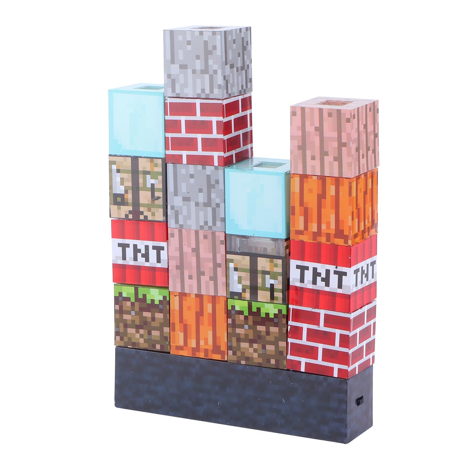 Building Block Lamp USB Innovative Square Splicing Night Light Children Kids Toys view 4