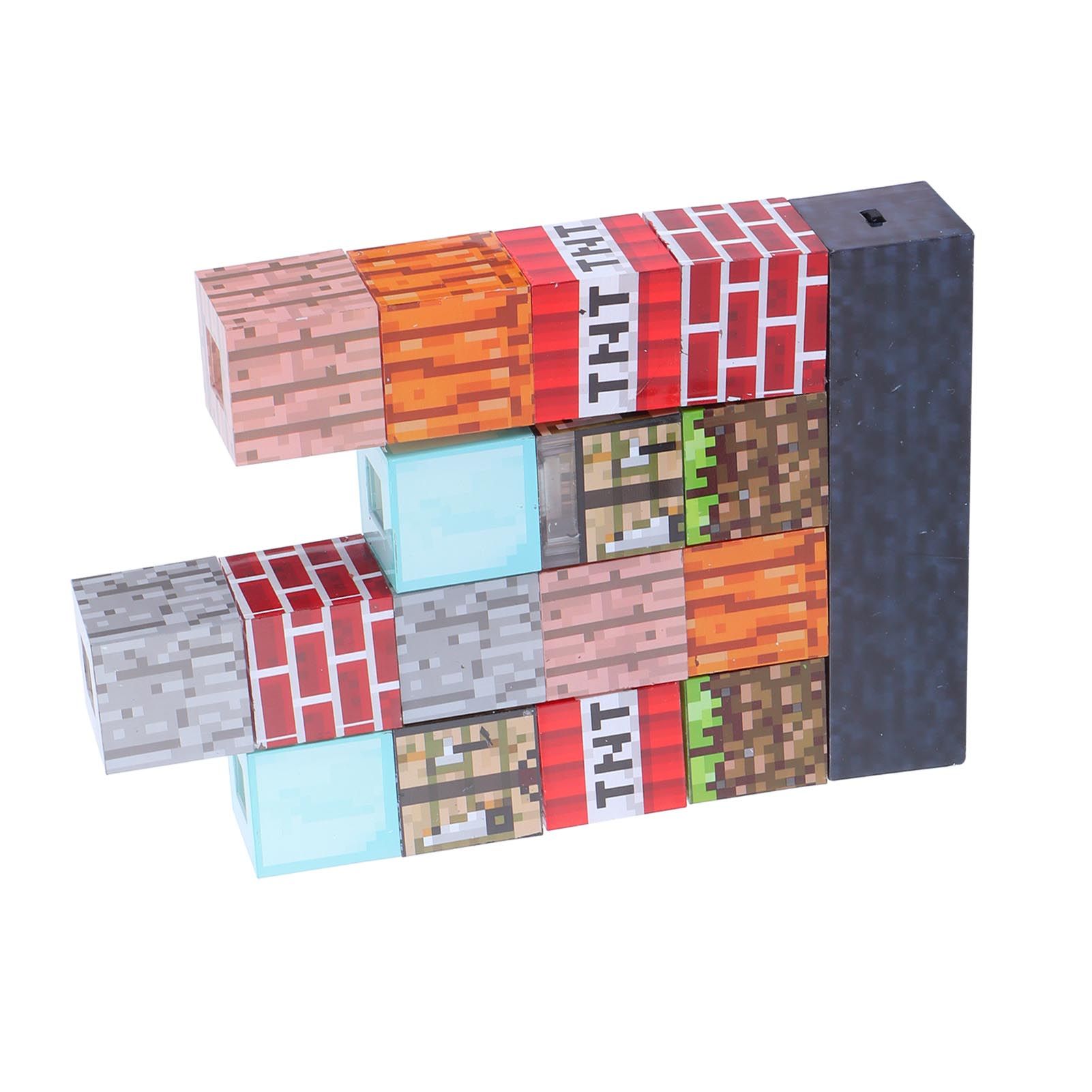 Building Block Lamp USB Innovative Square Splicing Night Light Children Kids Toys view 8