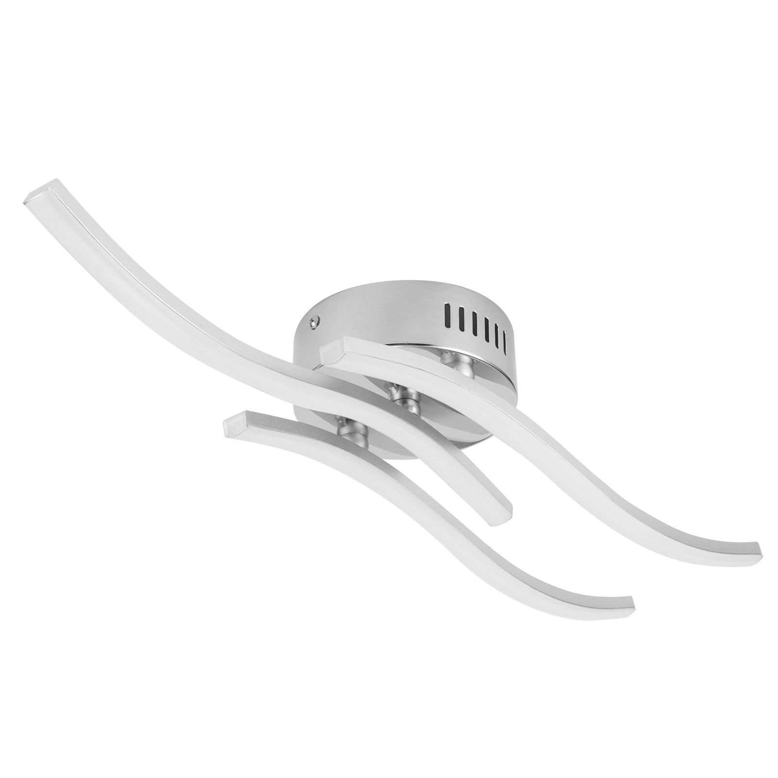 Ceiling Light Home Living Room WavyShape Parallel LED Lamp Decoration White — image 1