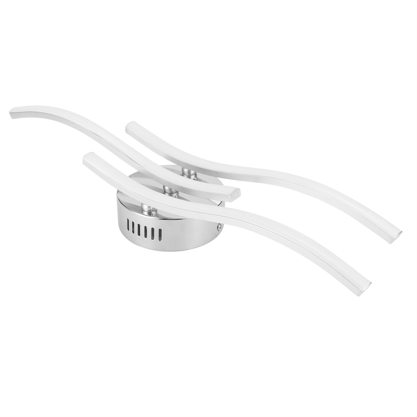 Ceiling Light Home Living Room WavyShape Parallel LED Lamp Decoration White view 10