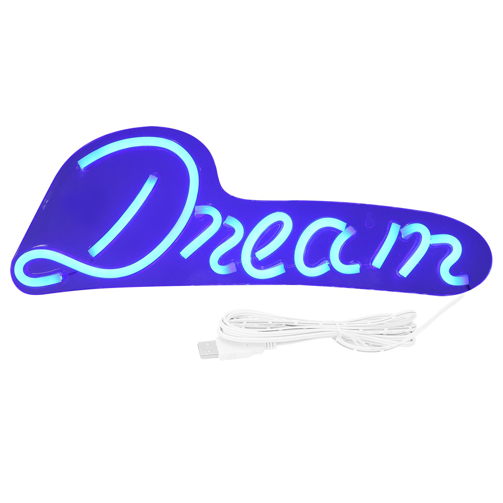 LED Neon Lamp Unique USB Powered Wall Neon Sign Party Holiday Bedroom view 2