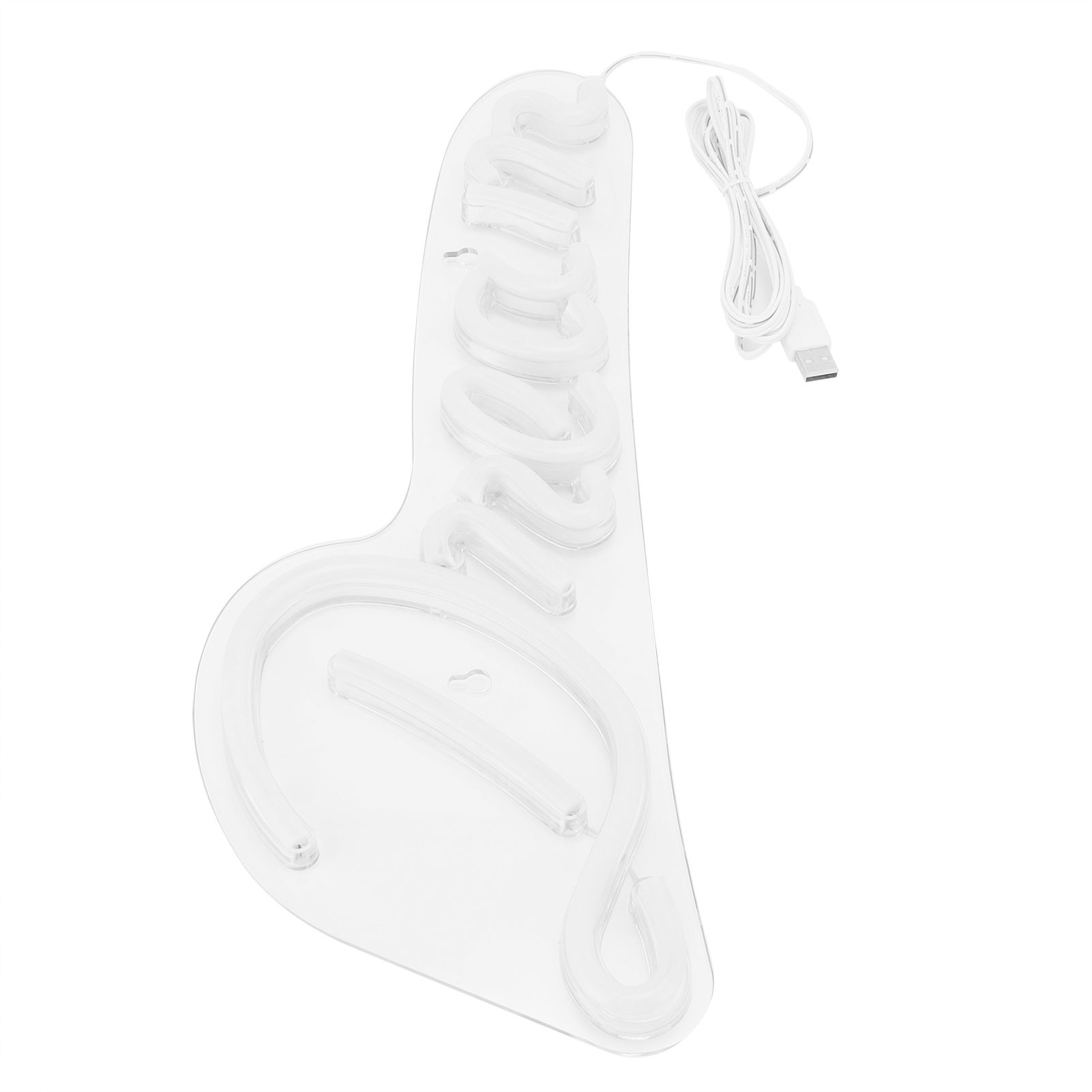 LED Neon Lamp Unique USB Powered Wall Neon Sign Party Holiday Bedroom view 9