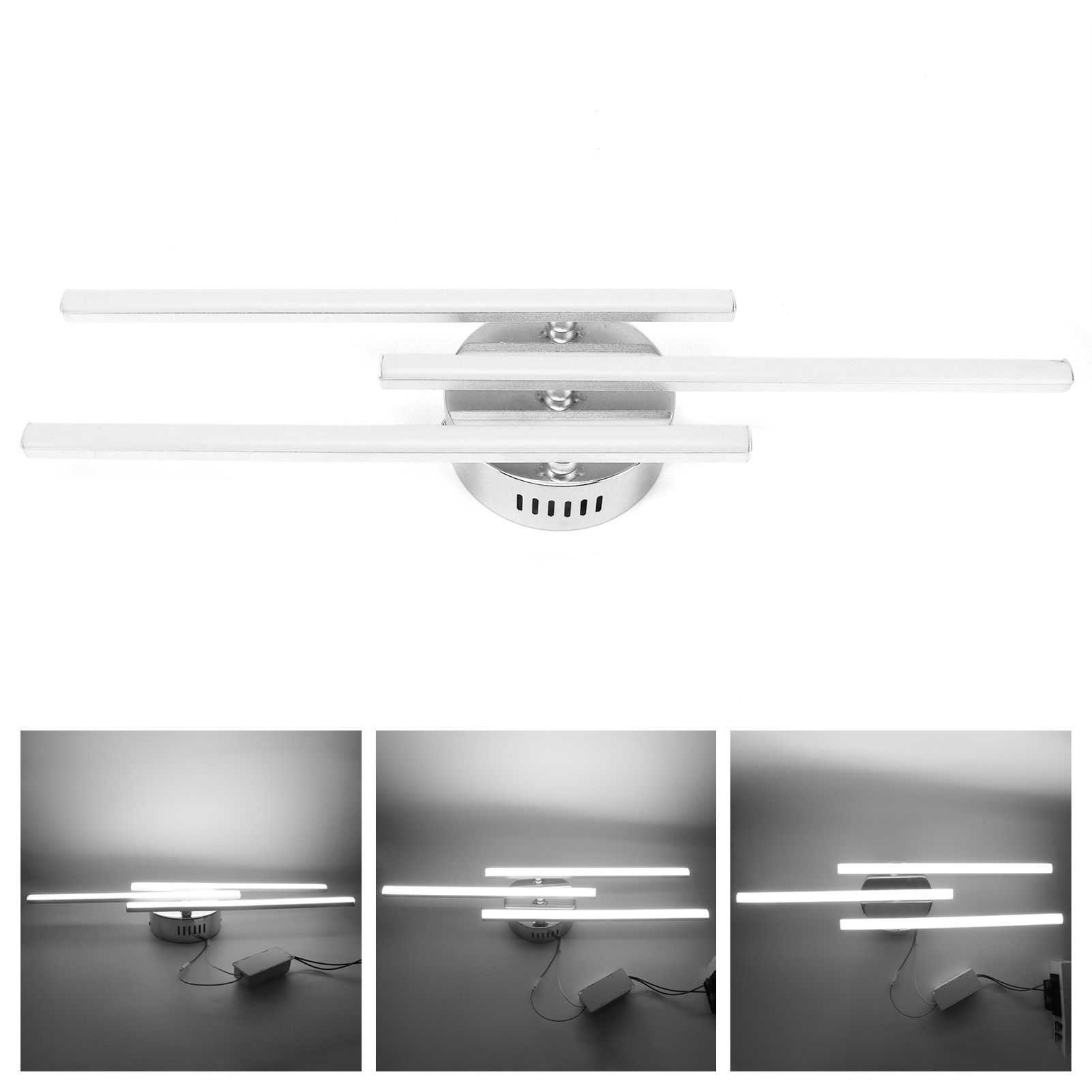 105LED Ceiling Lamp 2500LM Nordic Modern Strip Type Living Room Light view 10
