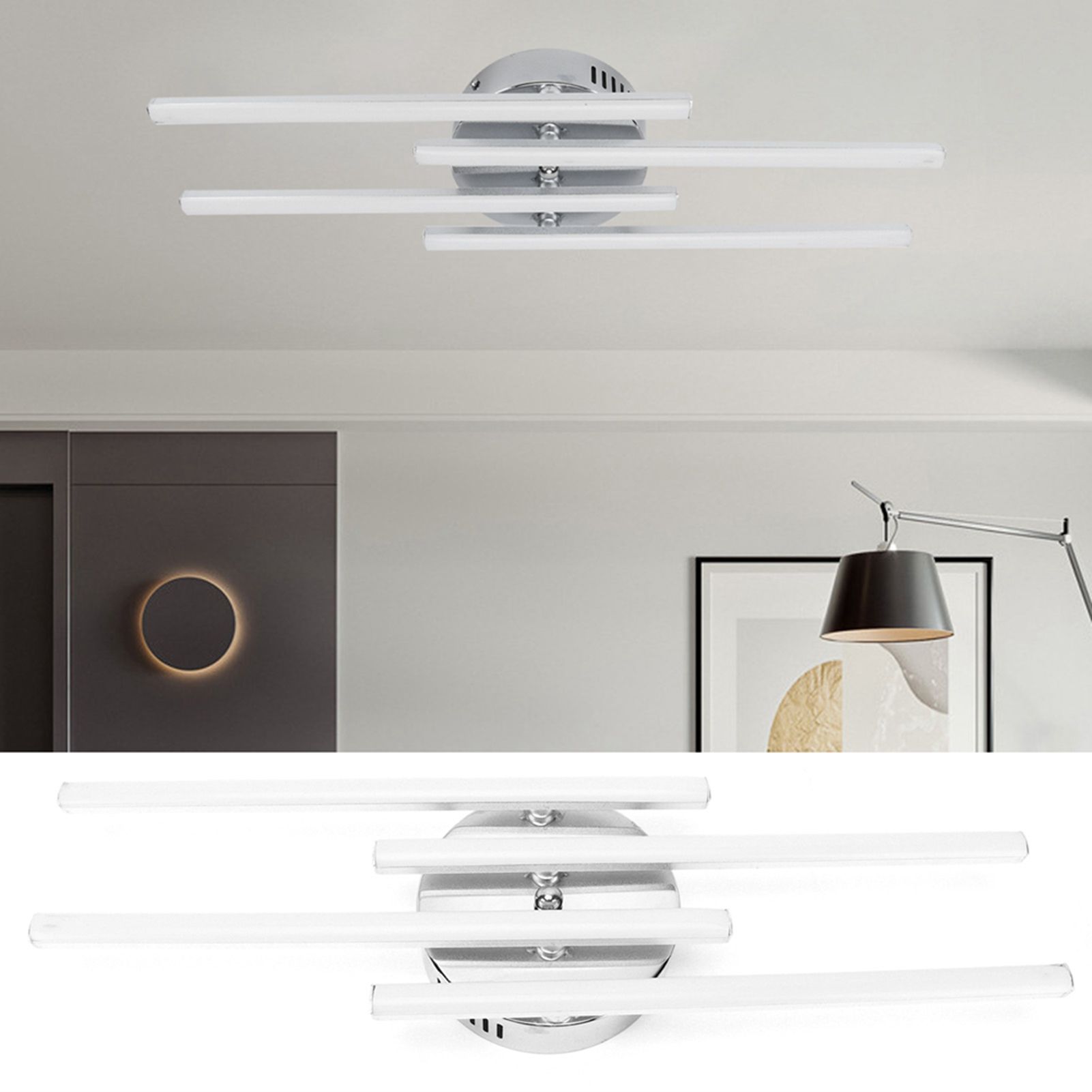 140LED Ceiling Light Modern Light for Bedroom Living Room Study Dining Room view 12