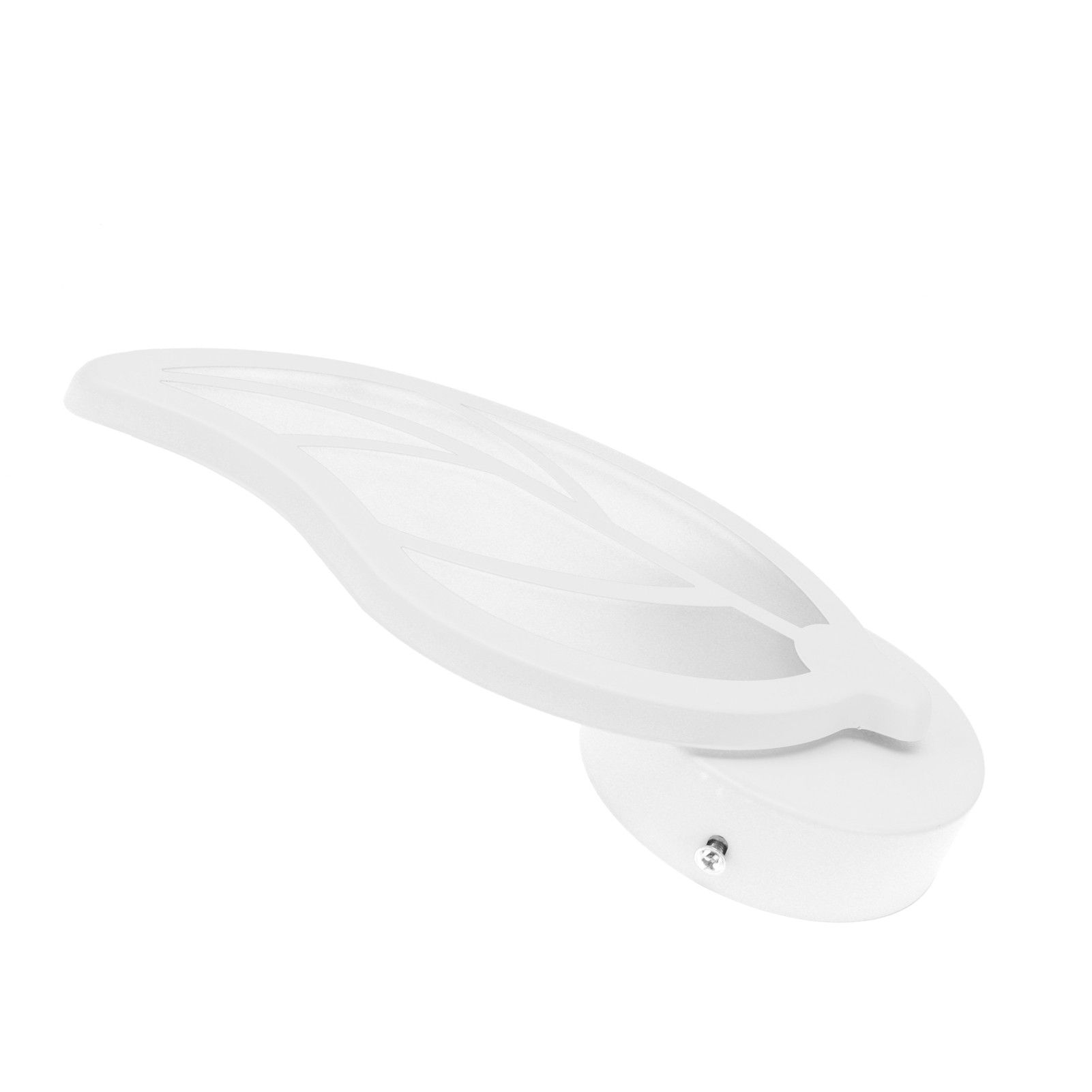 LED Wall Light Modern Acrylic LeafShape Lamp Bedroom Corridor Decor Warm White view 9