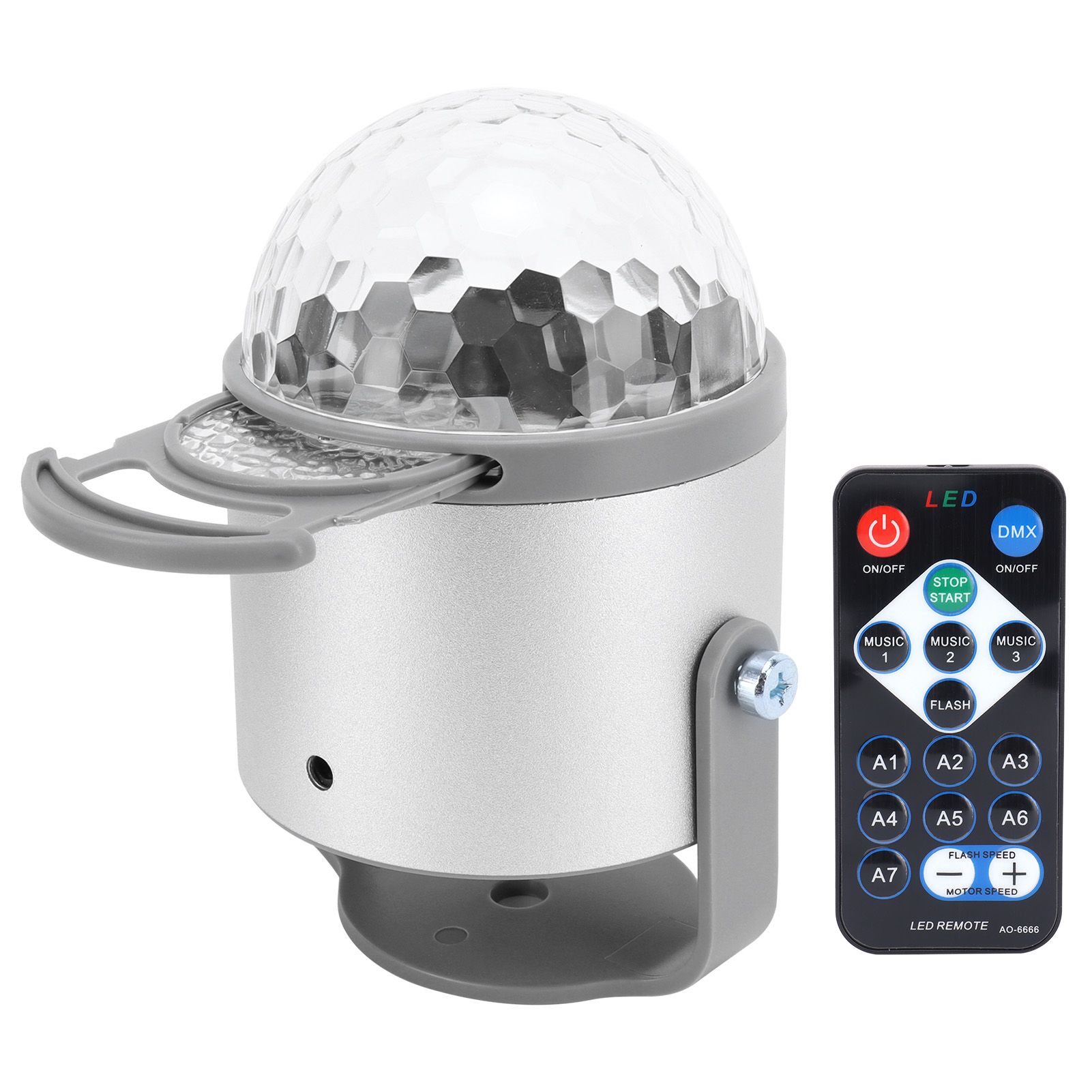 Projector Lamp Remote Control Light Colorful Ratatable Sound Activated Light view 5