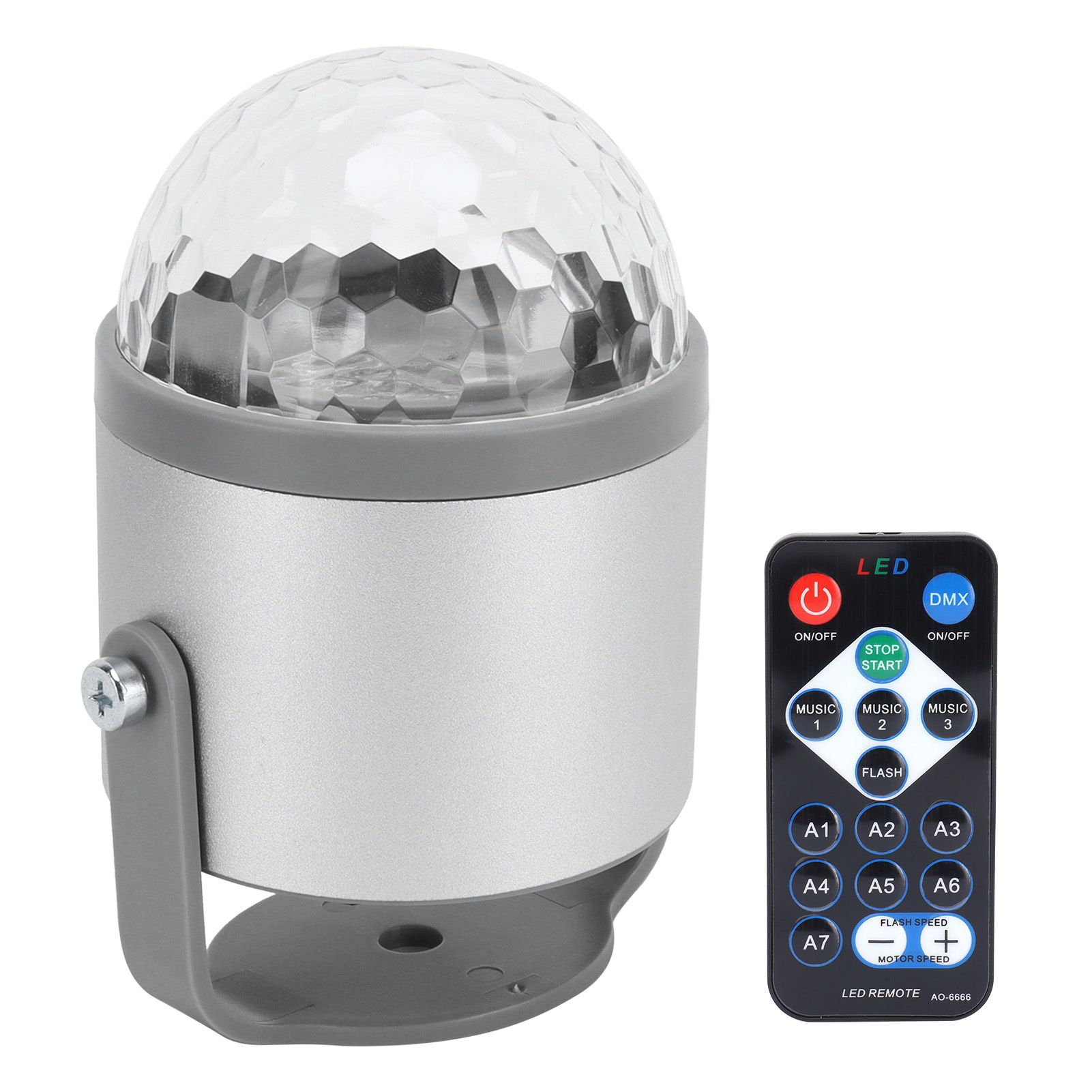 Projector Lamp Remote Control Light Colorful Ratatable Sound Activated Light view 6