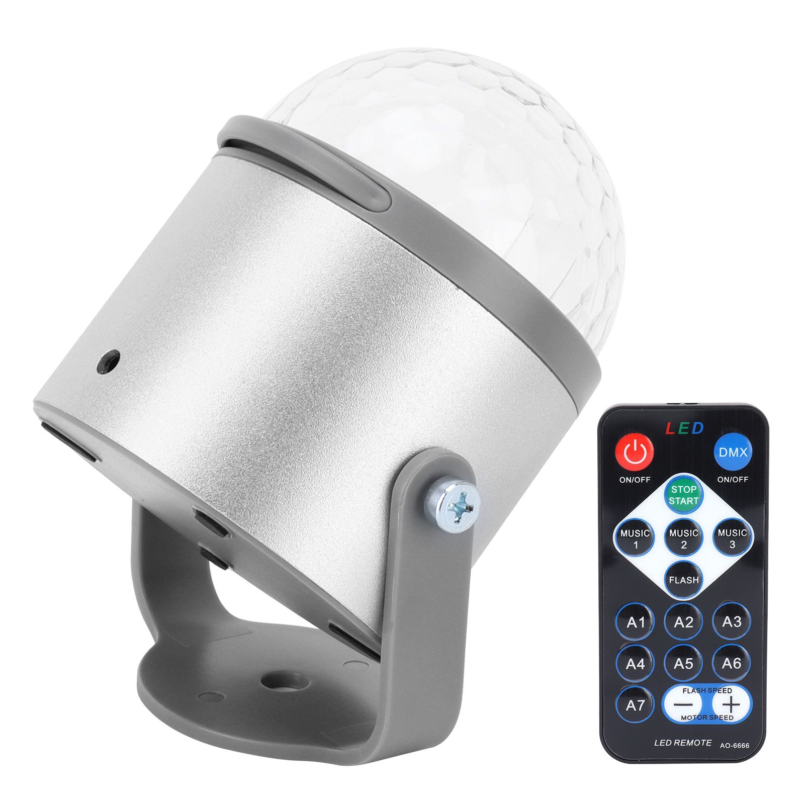 Projector Lamp Remote Control Light Colorful Ratatable Sound Activated Light view 7