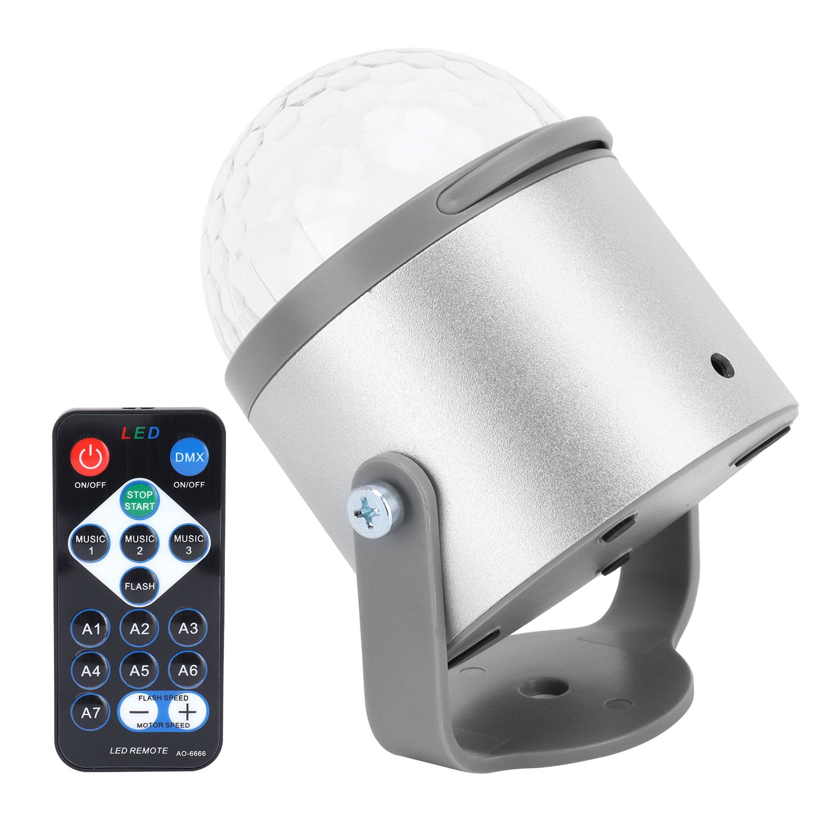 Projector Lamp Remote Control Light Colorful Ratatable Sound Activated Light view 8