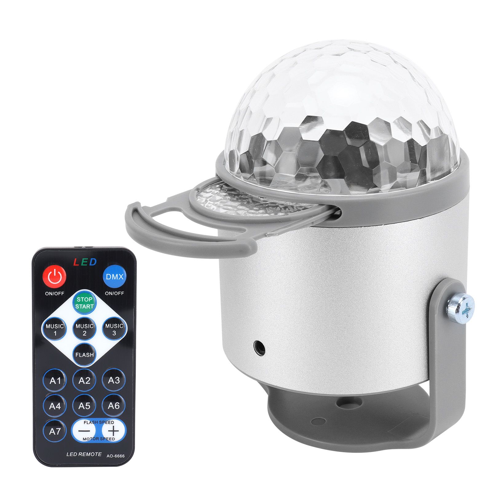 Projector Lamp Remote Control Light Colorful Ratatable Sound Activated Light view 9