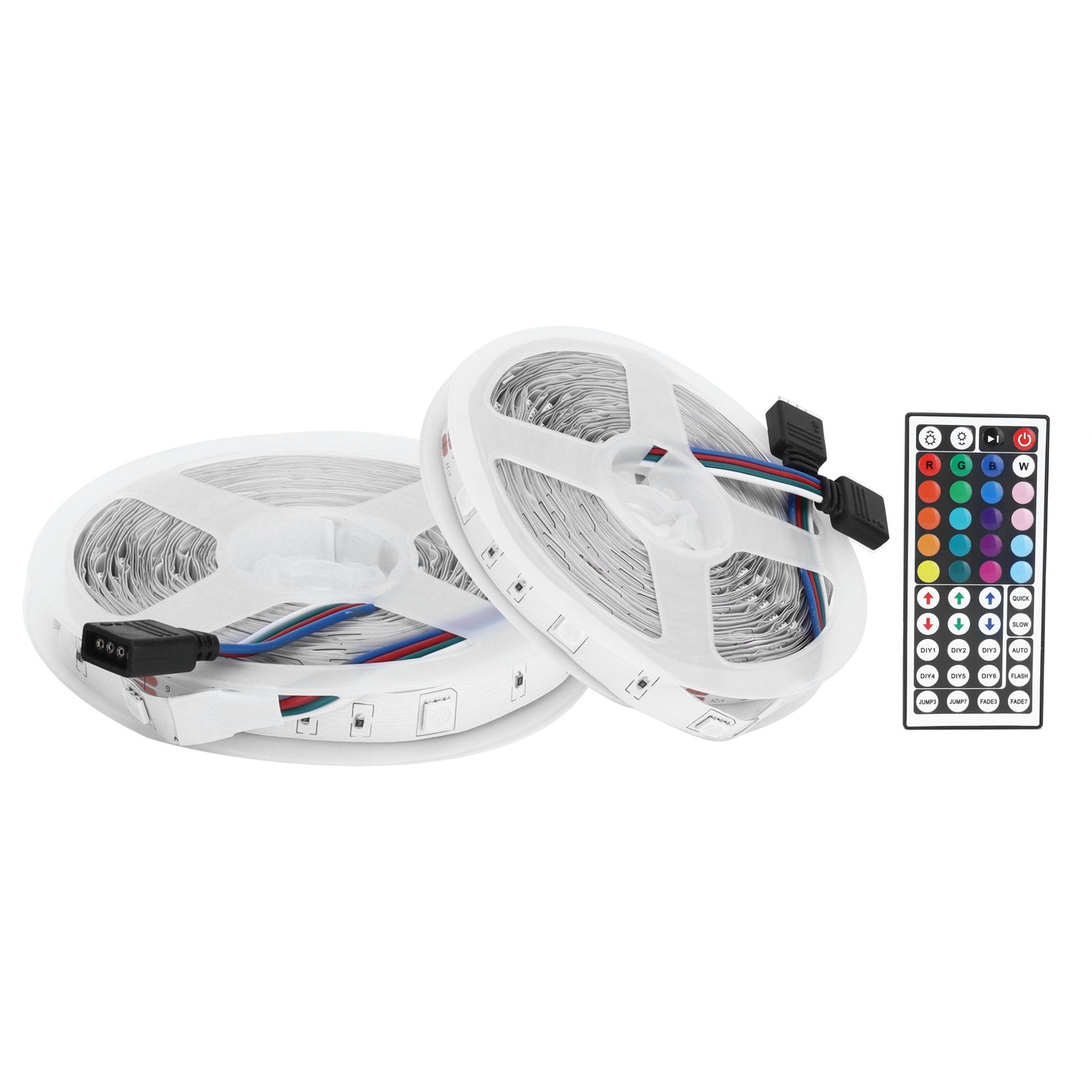 300LED Strip Light 10M Colorful RGB Strip Lights Dimmable 12V for Outdoor Decor view 3