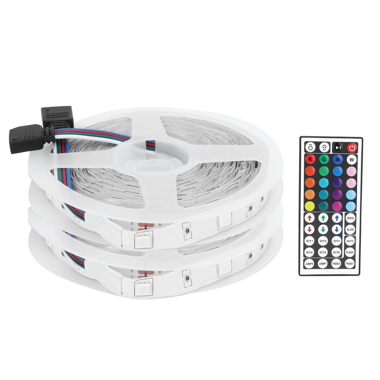 300LED Strip Light 10M Colorful RGB Strip Lights Dimmable 12V for Outdoor Decor view 6