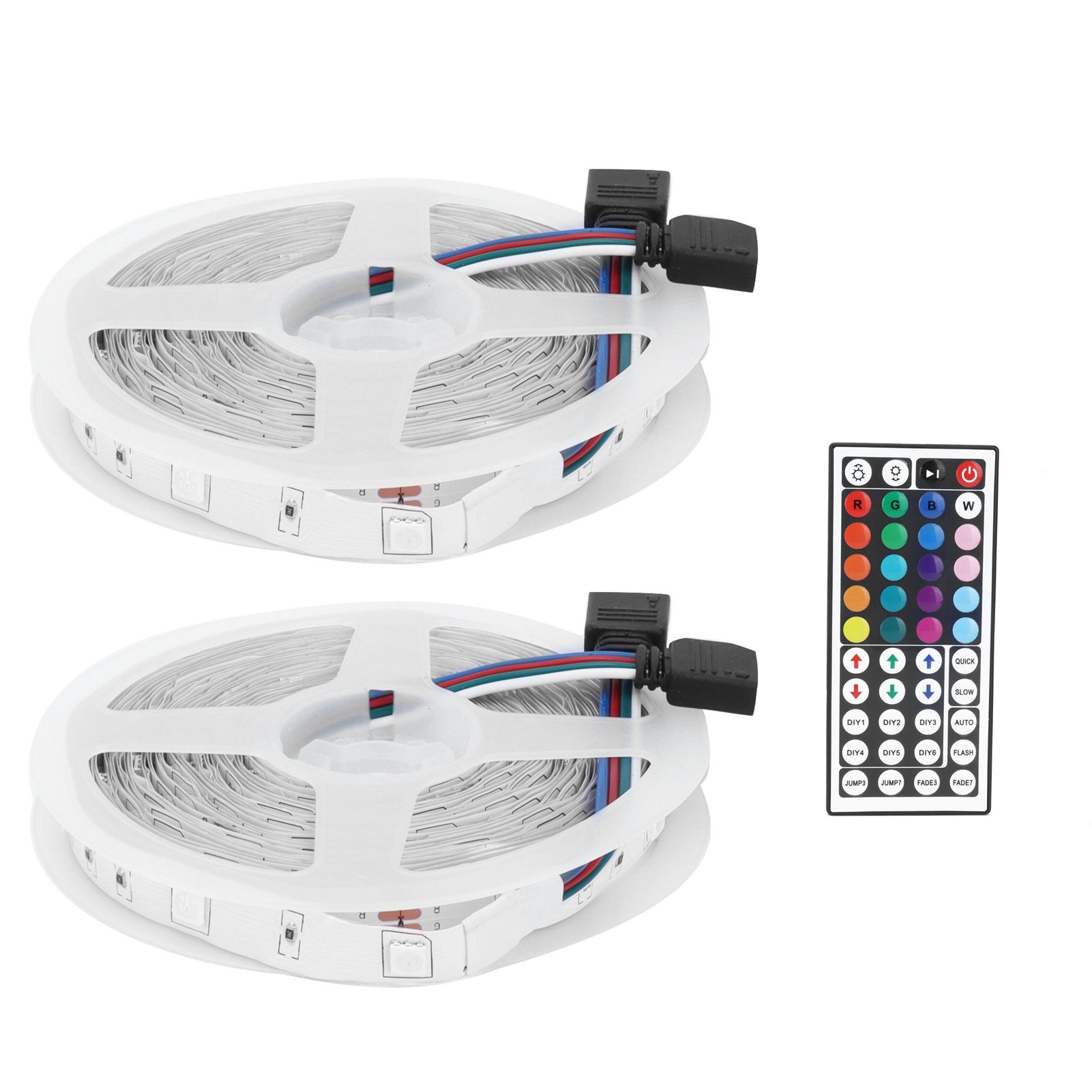 300LED Strip Light 10M Colorful RGB Strip Lights Dimmable 12V for Outdoor Decor view 7