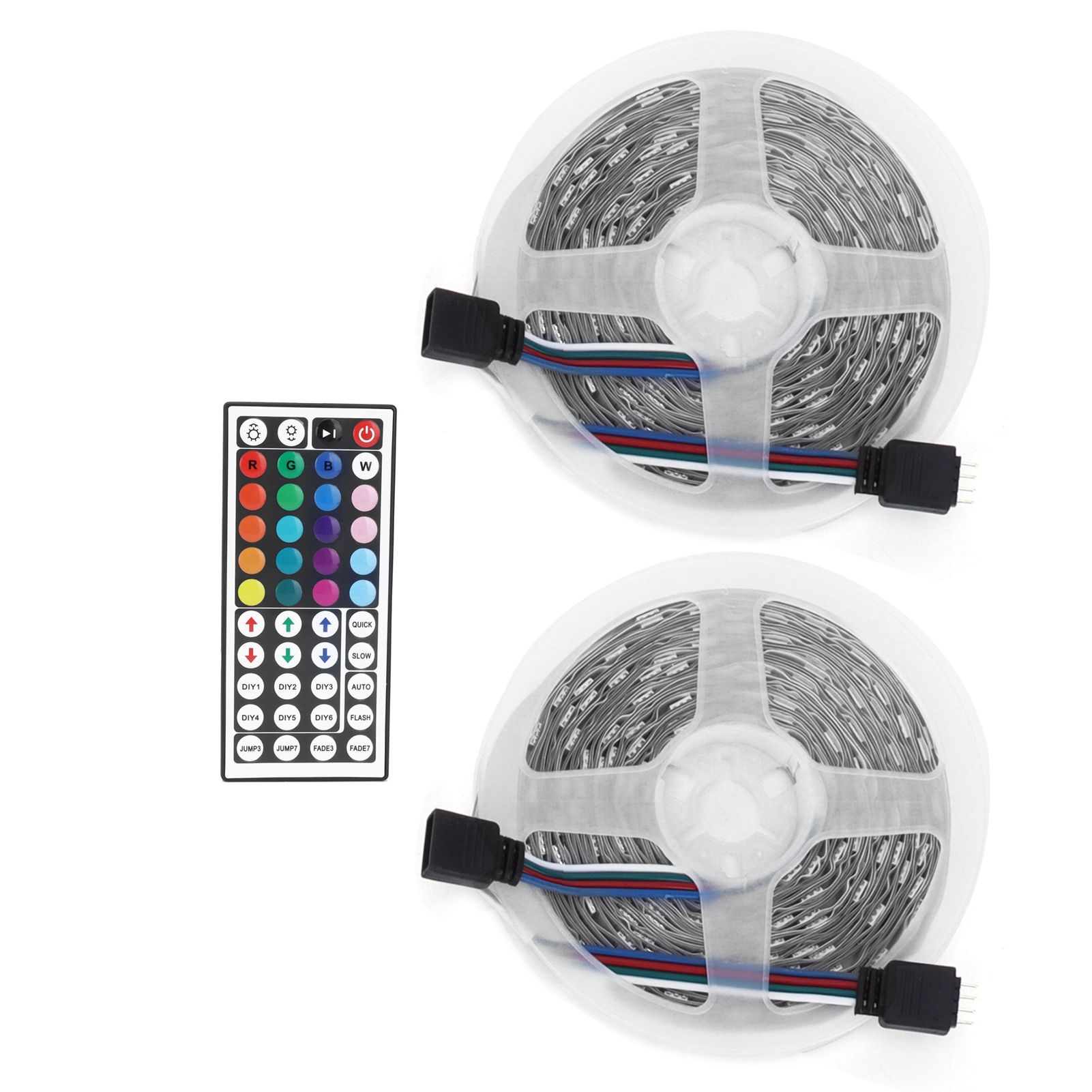 300LED Strip Light 10M Colorful RGB Strip Lights Dimmable 12V for Outdoor Decor view 9