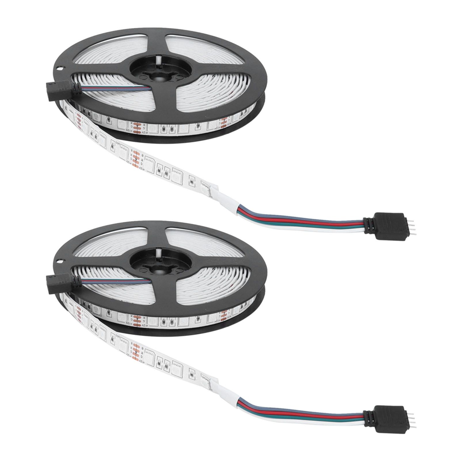Colorful Strip Light 12V 5050SMD RGB 600LED Flexible Light Strip with Remote view 7