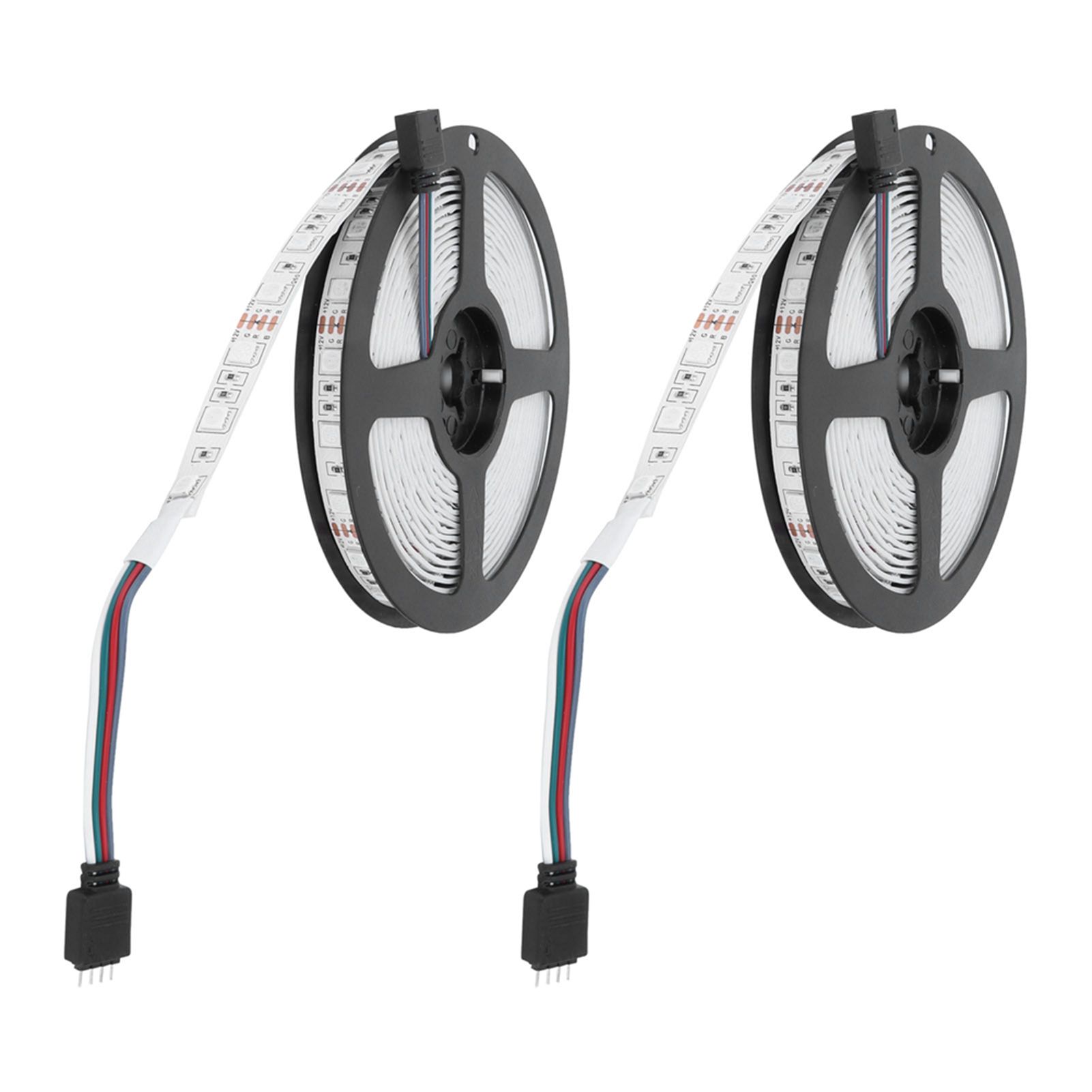 Colorful Strip Light 12V 5050SMD RGB 600LED Flexible Light Strip with Remote view 8