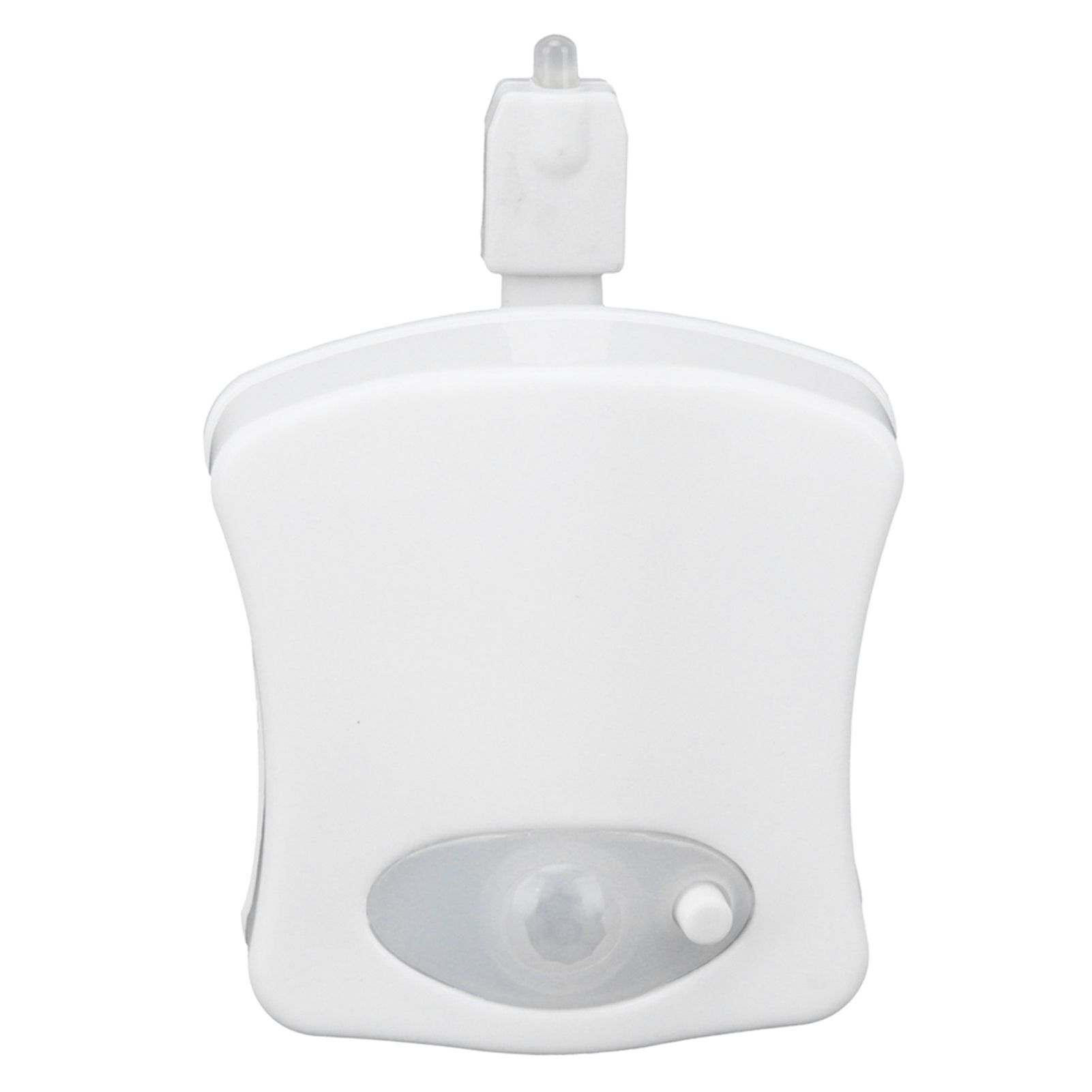 Toilet Sensor Light with 8 Color LED Hanging Body Toilet Cover Lamp Night view 2