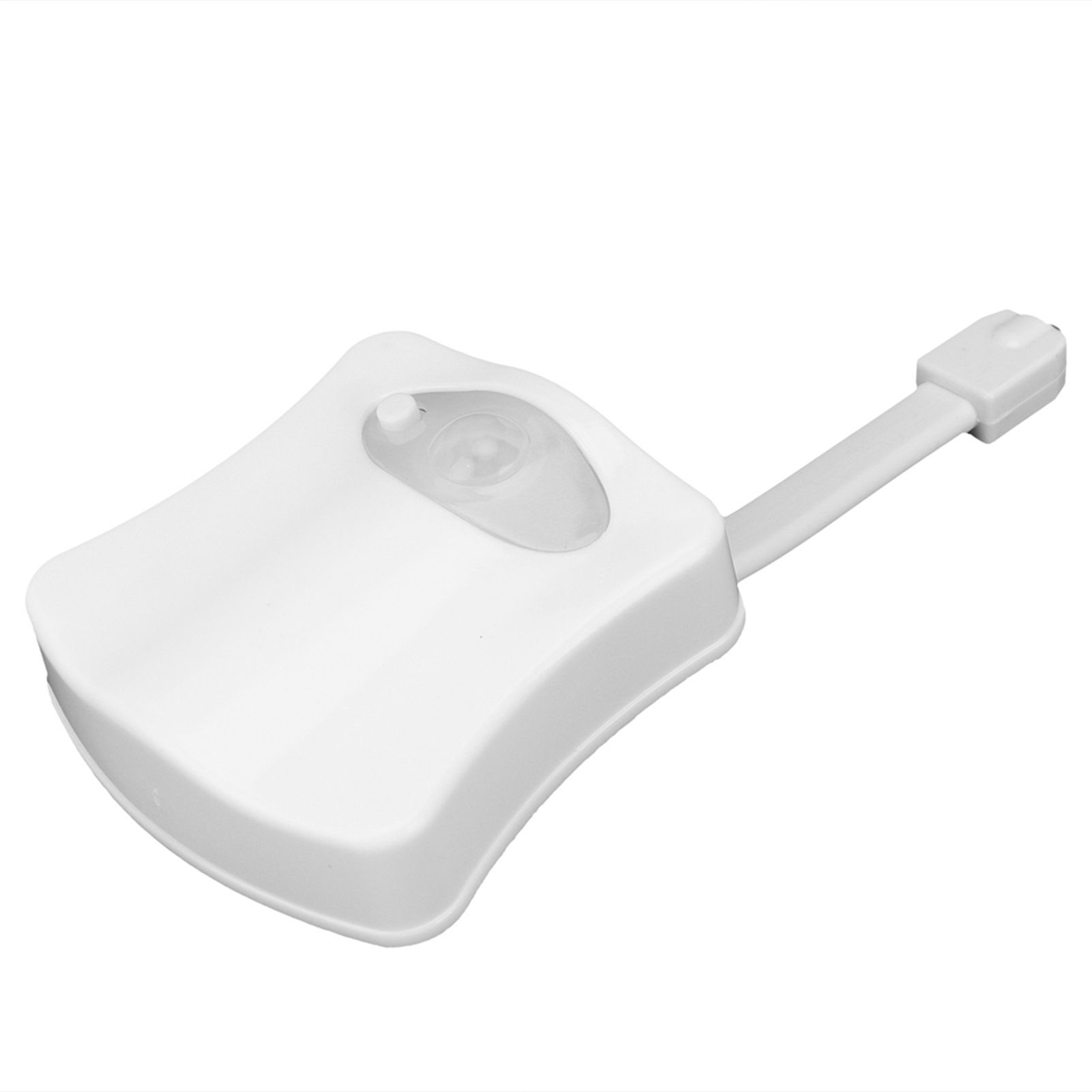 Toilet Sensor Light with 8 Color LED Hanging Body Toilet Cover Lamp Night view 7