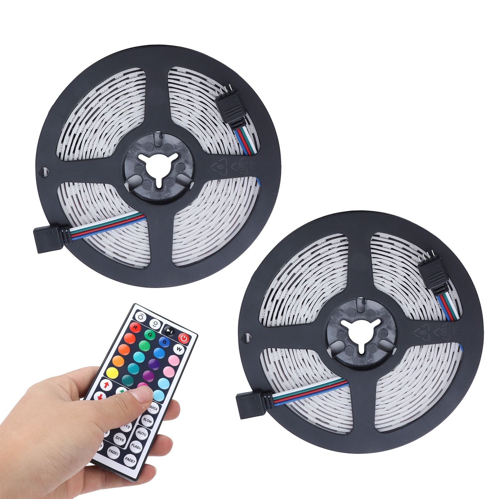 Colorful Wifi Wireless 600LED Strip Light Dimmable 10M RGB Strip Lights 12V view 7