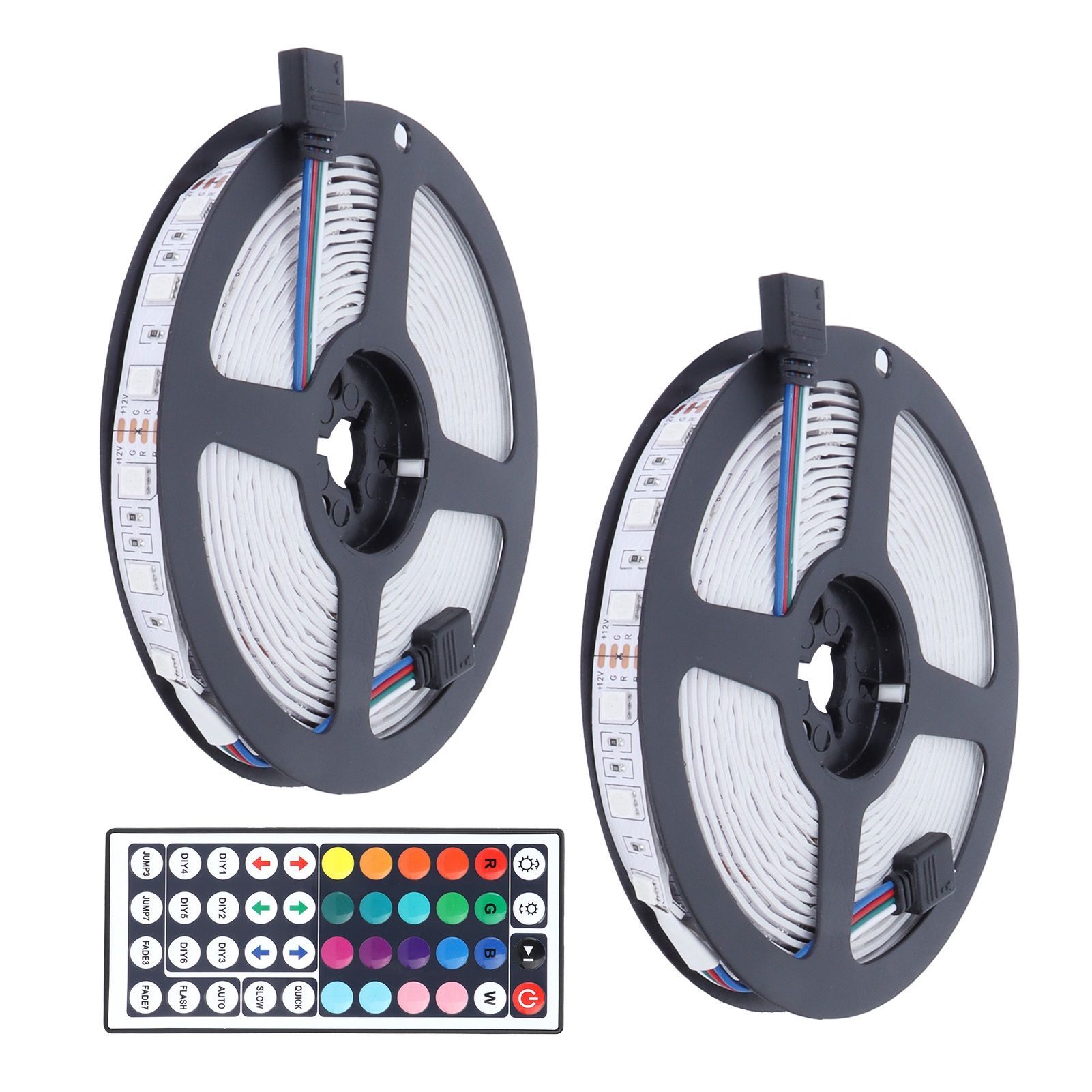 Colorful Wifi Wireless 600LED Strip Light Dimmable 10M RGB Strip Lights 12V view 10