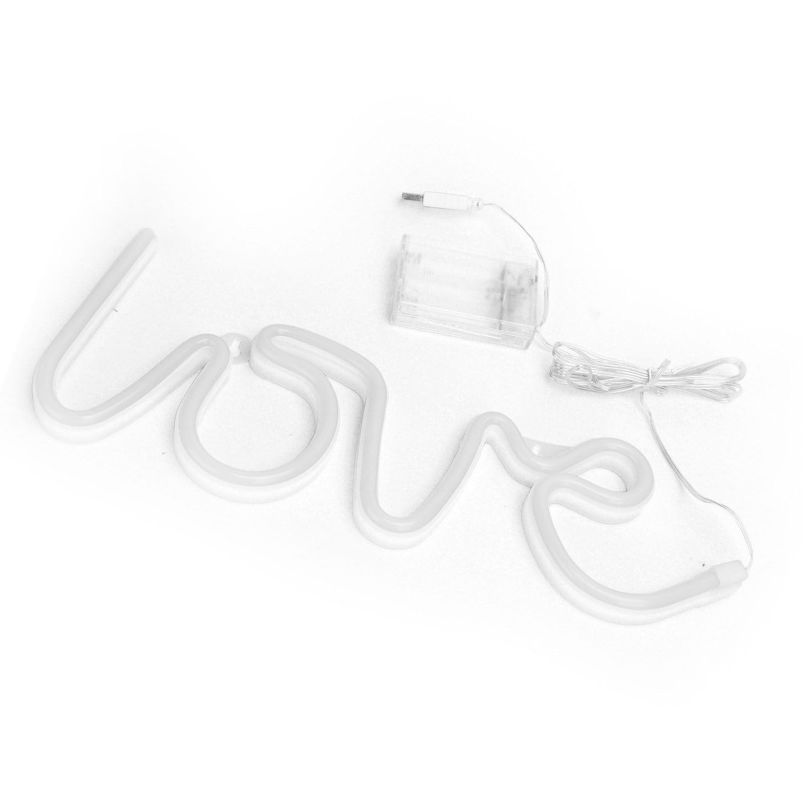 LED Neon Sign Light Unique Ambient Lighting for Proposal Wedding Anniversary view 5