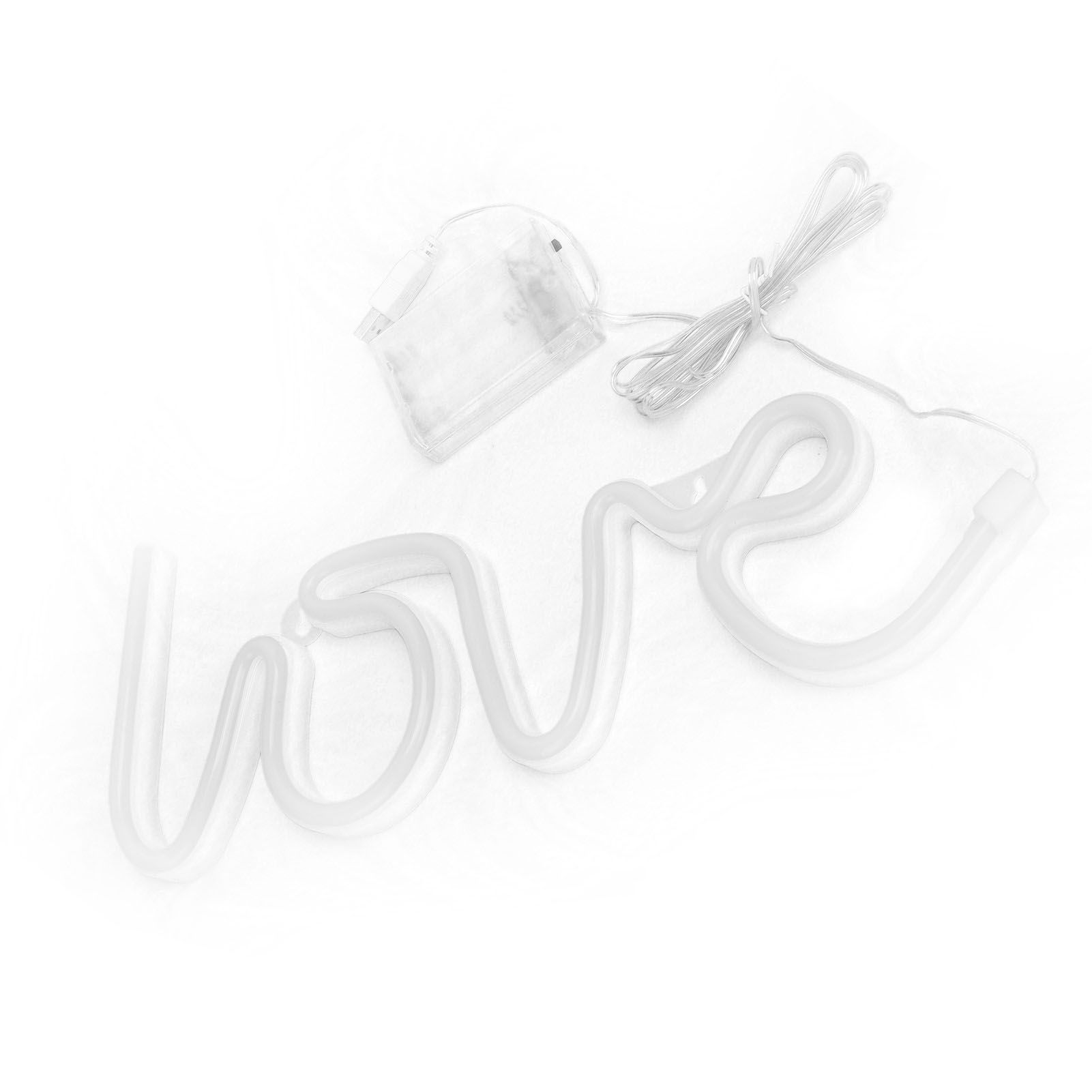 LED Neon Sign Light Unique Ambient Lighting for Proposal Wedding Anniversary view 6