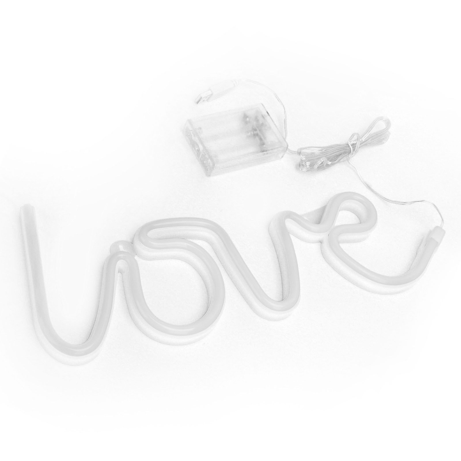 LED Neon Sign Light Unique Ambient Lighting for Proposal Wedding Anniversary view 7