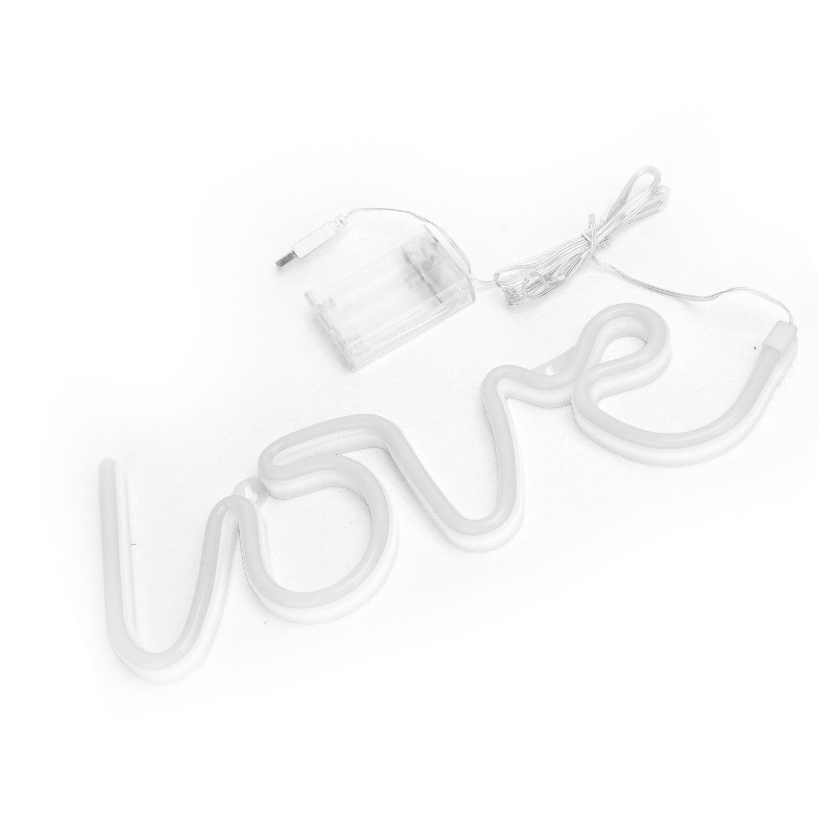LED Neon Sign Light Unique Ambient Lighting for Proposal Wedding Anniversary view 10