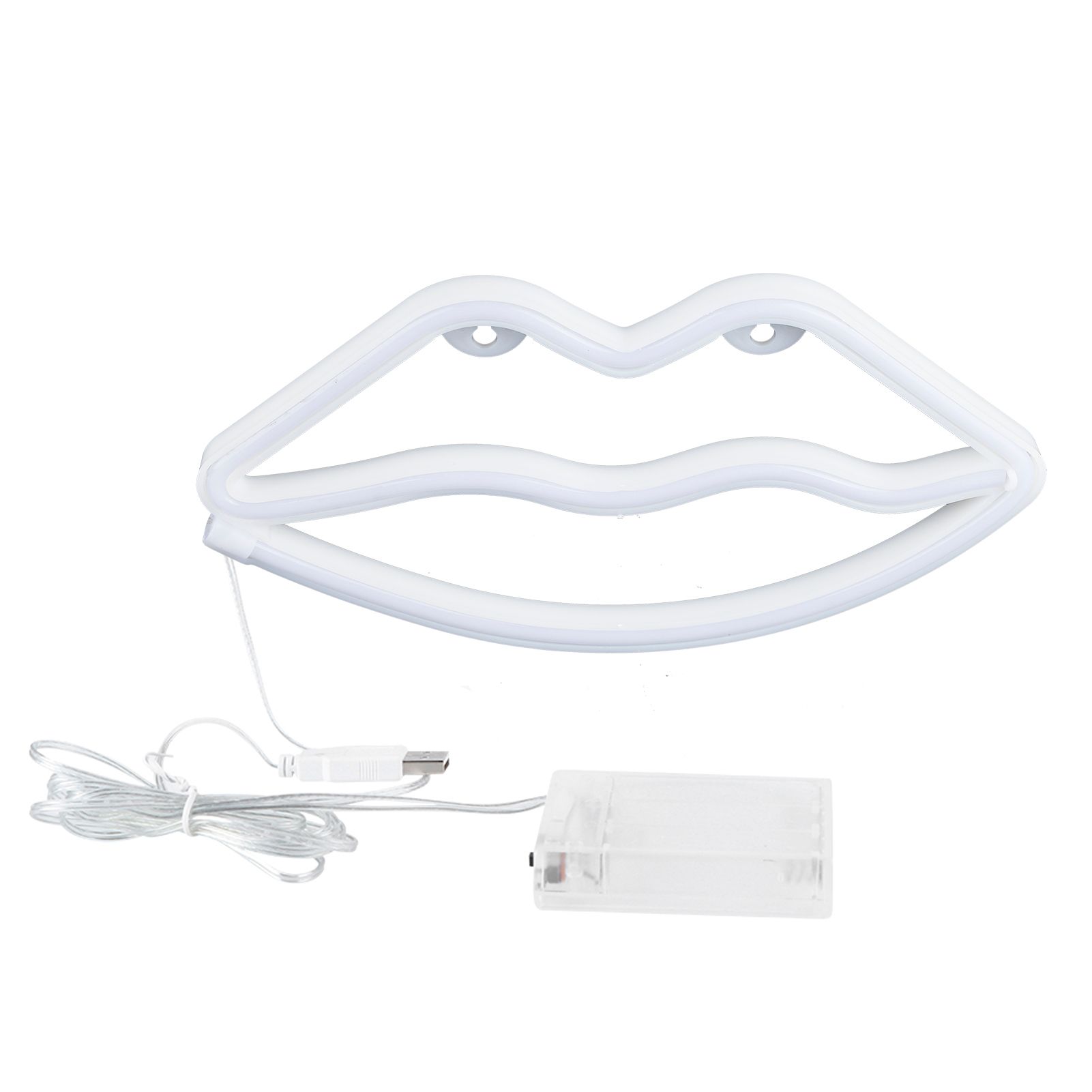 LED Neon Sign Lamp Lip Shaped Wall Decorative Light for Proposal Wedding Home view 10
