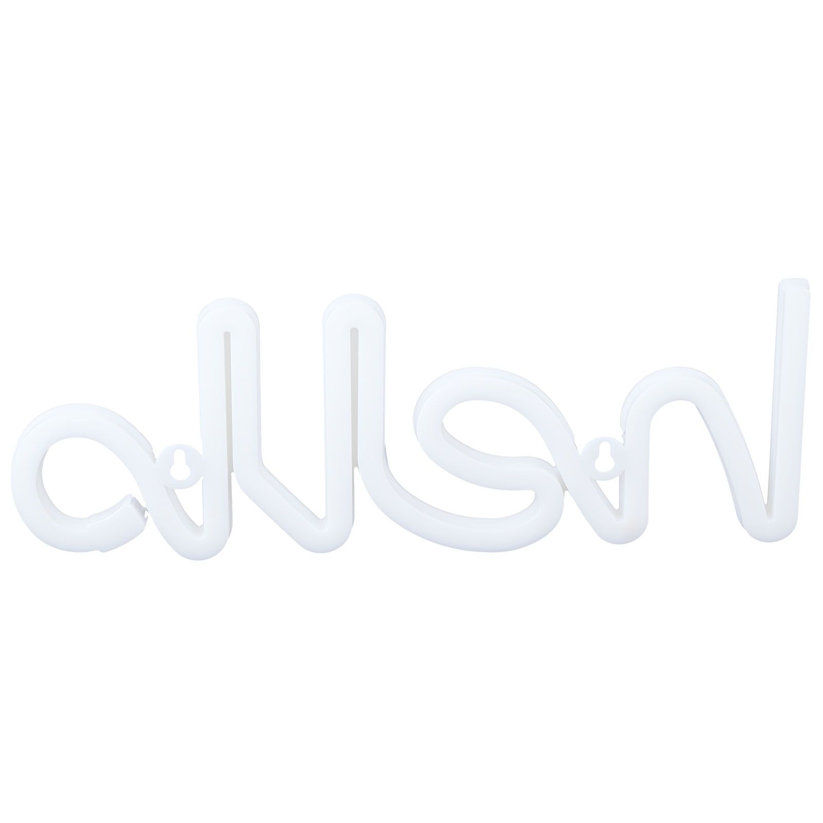 LED Neon Sign Hello Letters Neon Light Wall Decor for Wedding Party view 5
