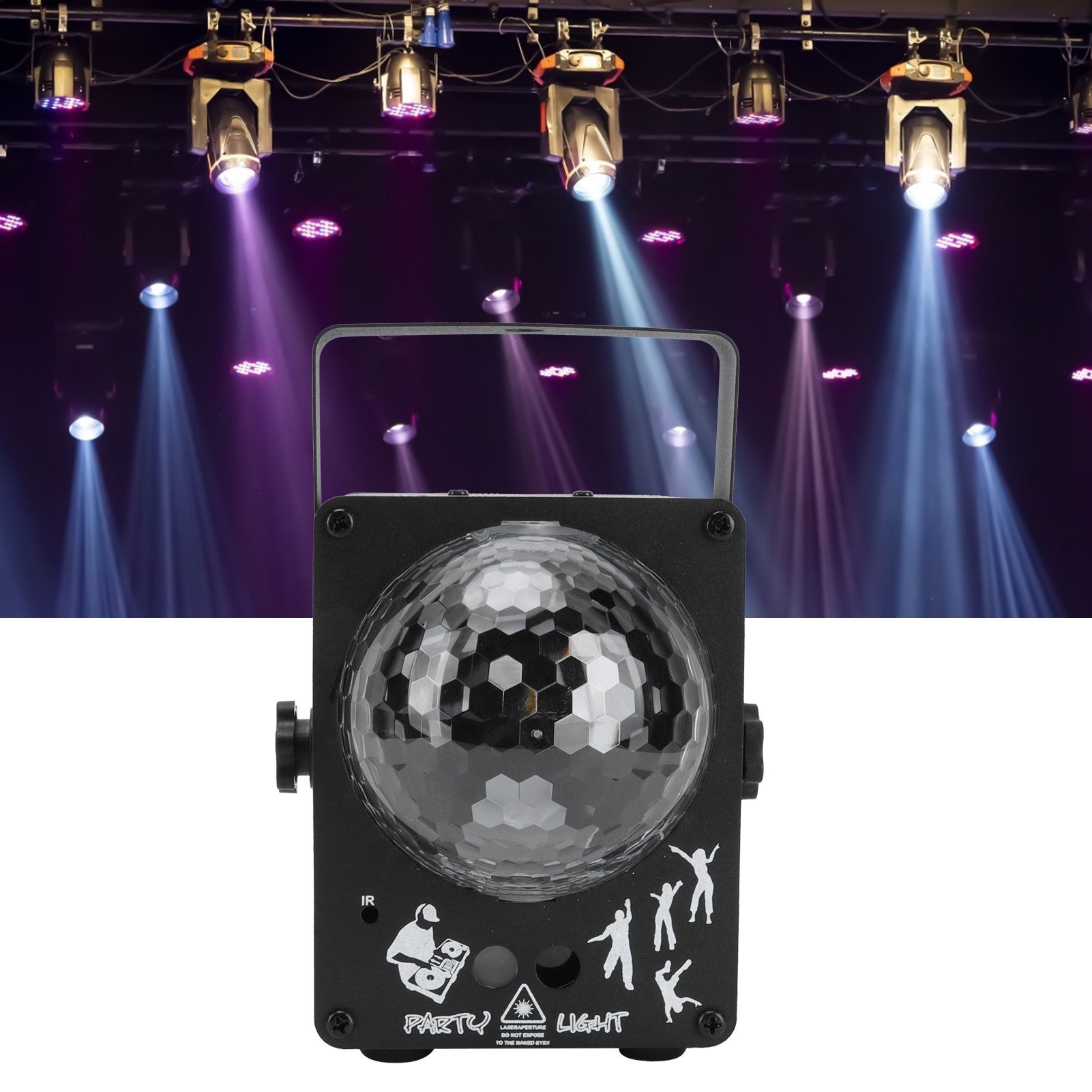 LED Stage Light Ambient Sound Activated Stage Lamp for Bar KTV Party Club view 11