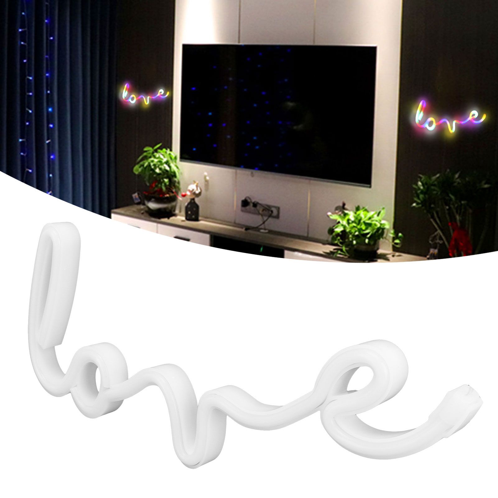 Love Letters Neon Signs Colorful LED Neon Decorative Light for Party Decor view 12