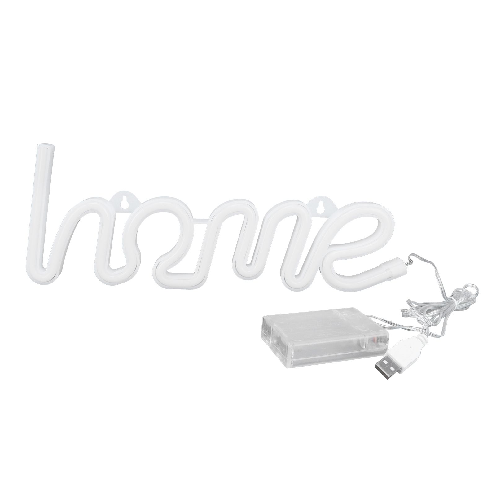 HOME Neon Sign Colorful Wall Hanging LED Neon Light USB Or Battery Powered for view 2
