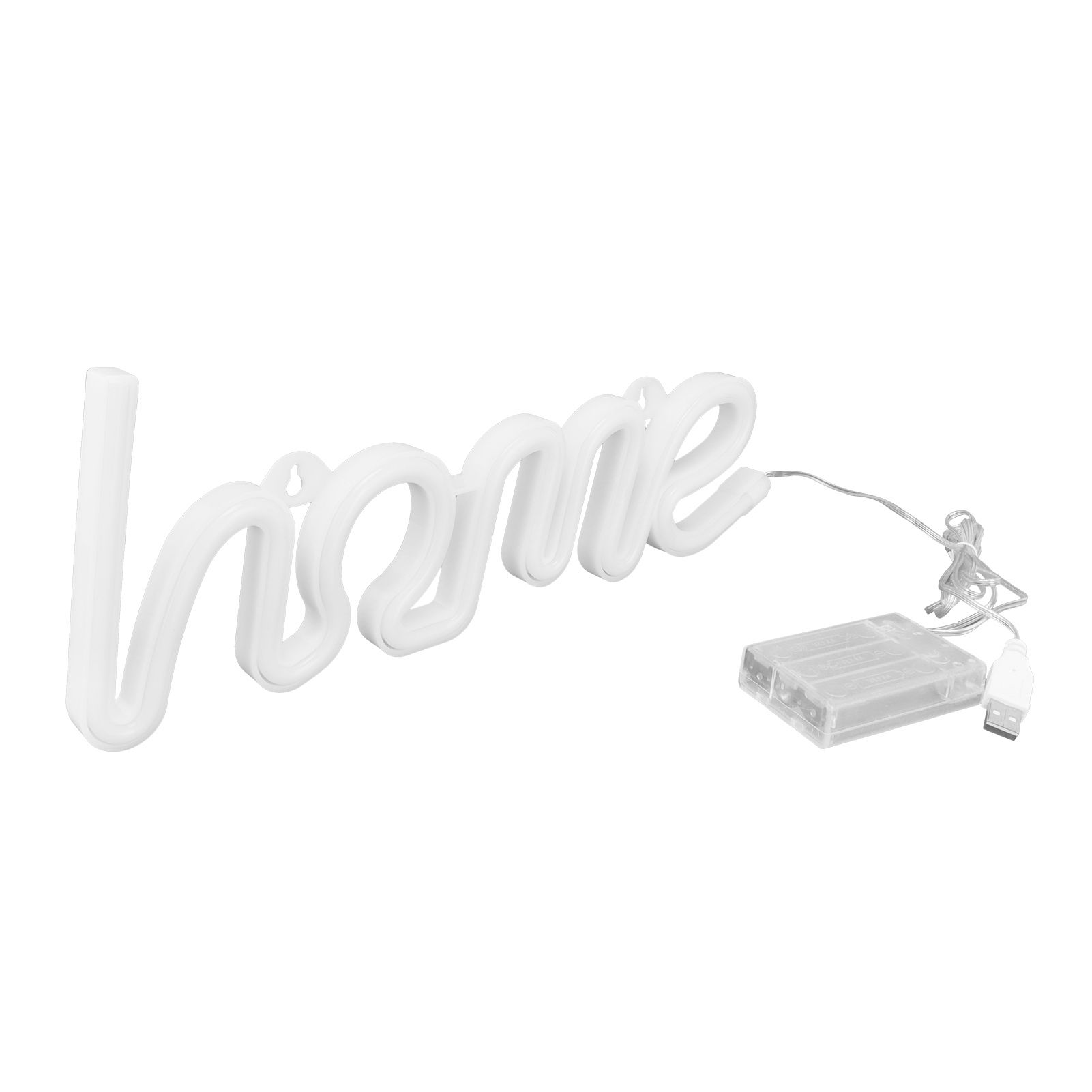 HOME Neon Sign Colorful Wall Hanging LED Neon Light USB Or Battery Powered for view 5