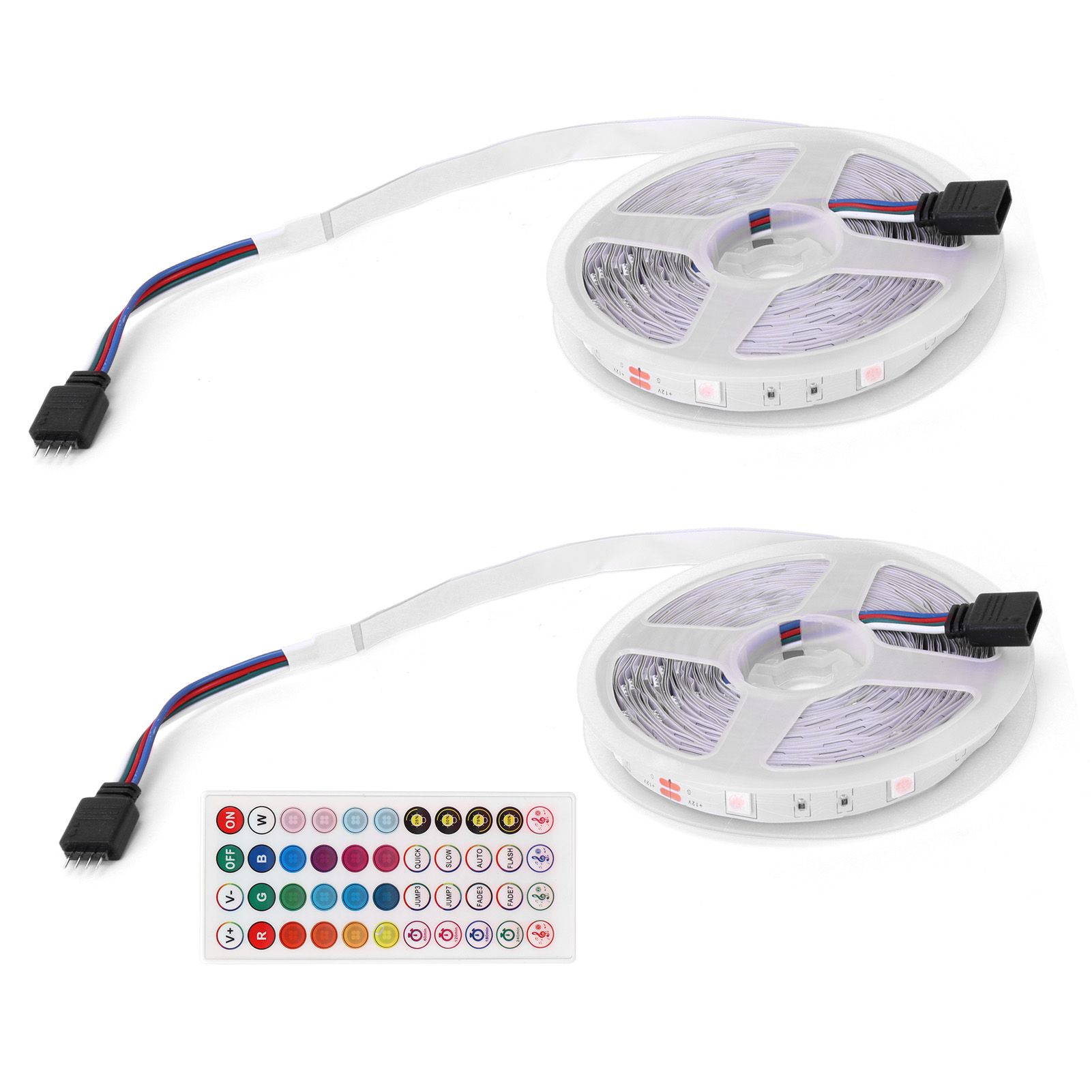 5050SMD LED Strip Lights 12V RGB Bluetooth Decorative Lamp Home Car Party view 7