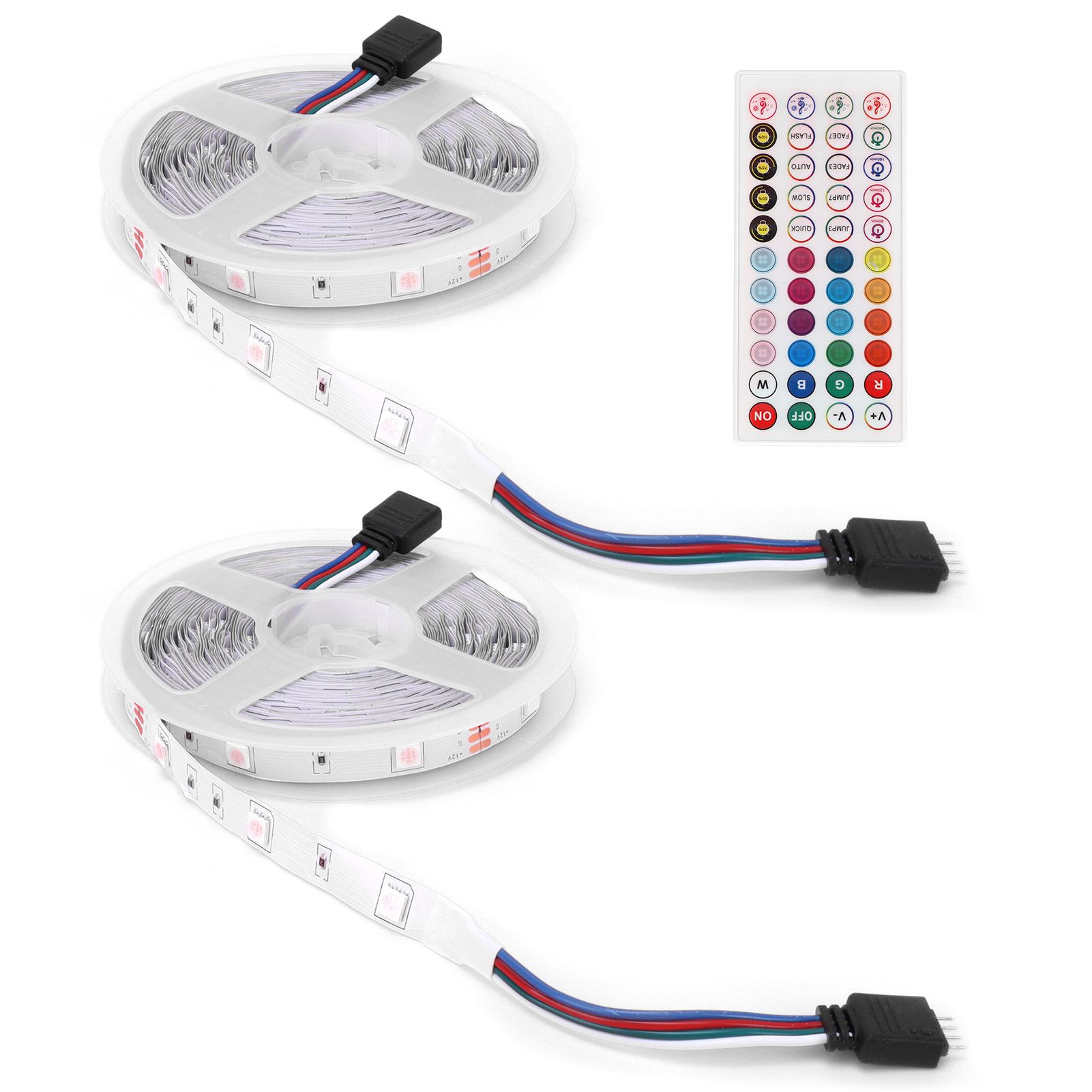 5050SMD LED Strip Lights 12V RGB Bluetooth Decorative Lamp Home Car Party view 8
