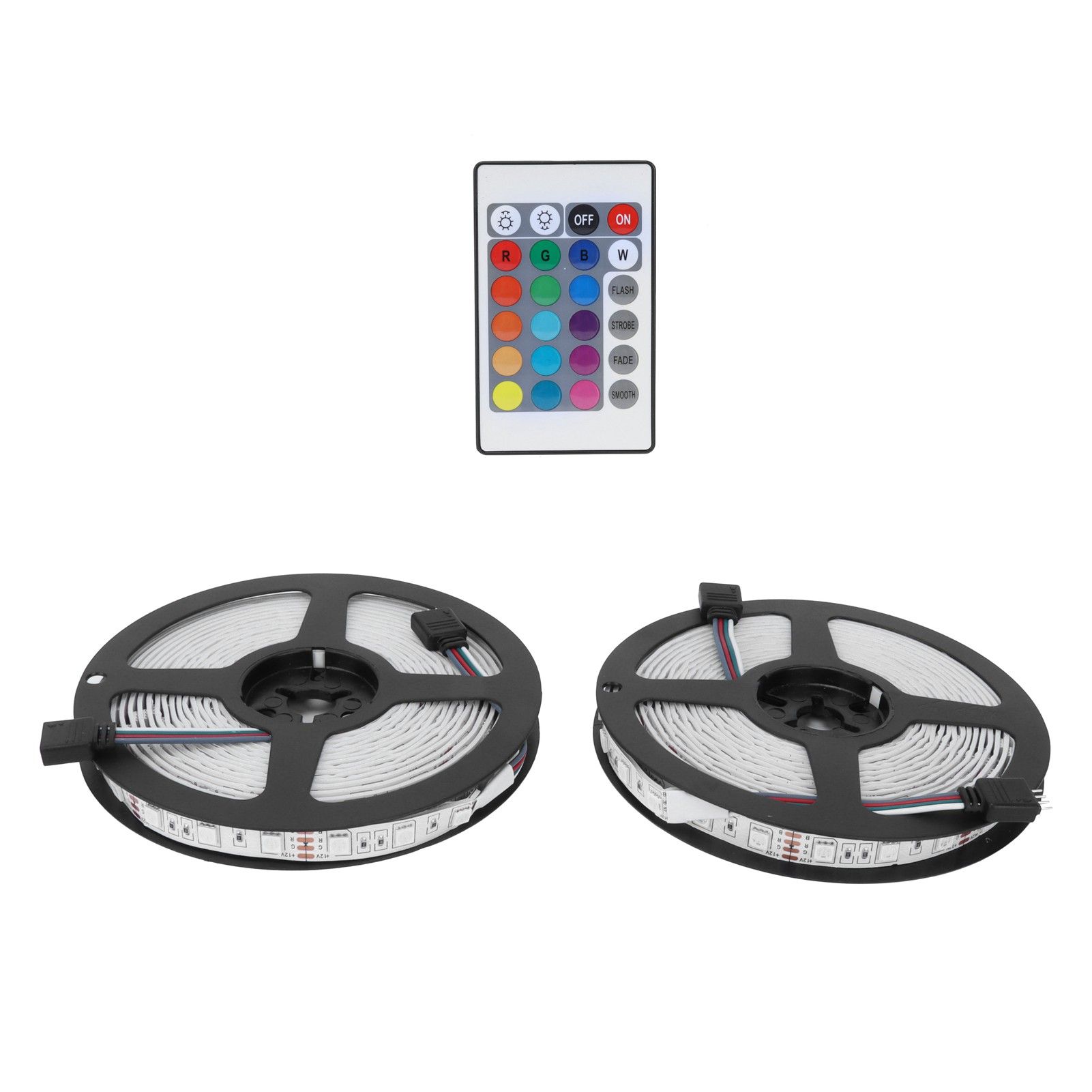 600LED RGB Strip Light 10m 5050SMD Bluetooth APP Control Dimmable Color Change — image 1