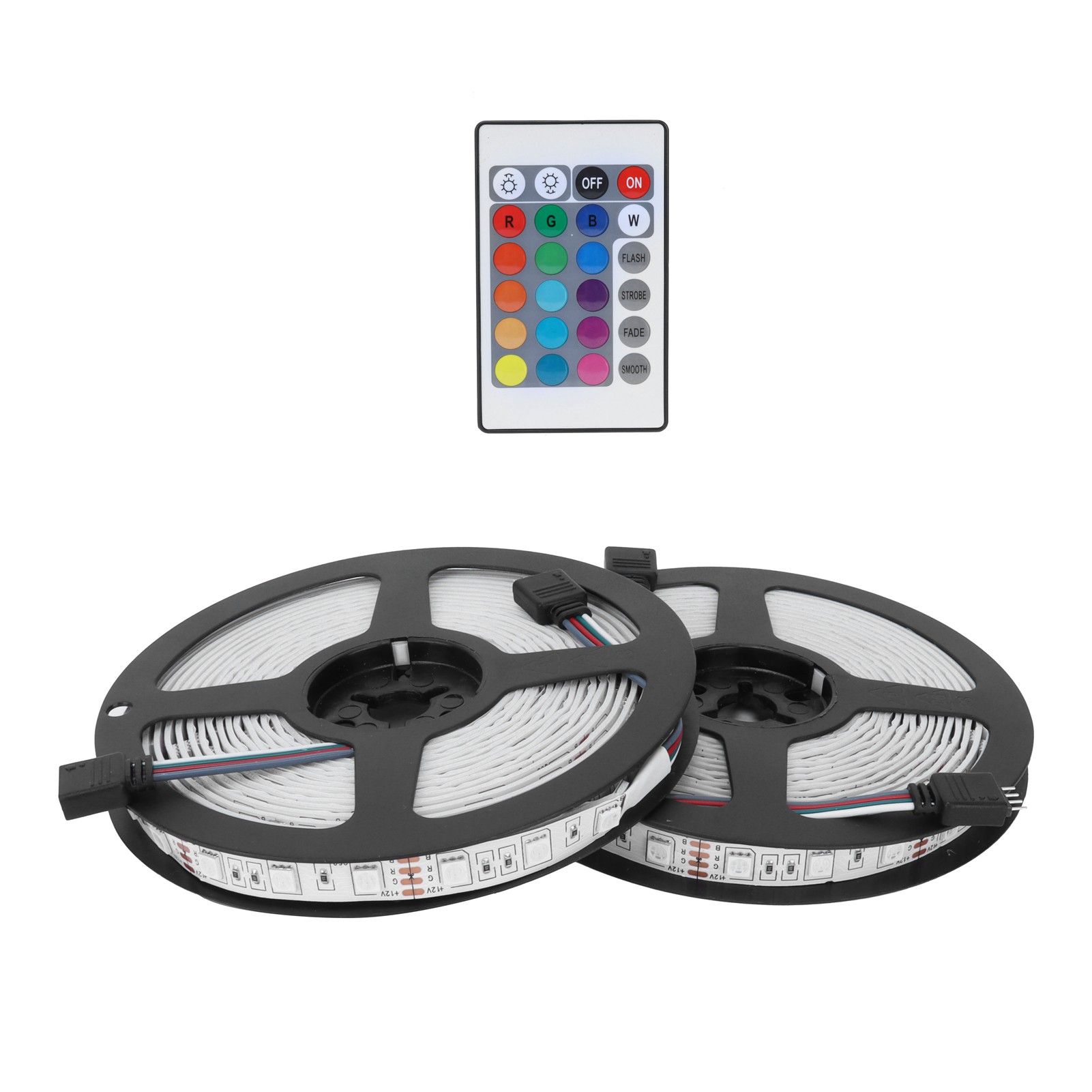 600LED RGB Strip Light 10m 5050SMD Bluetooth APP Control Dimmable Color Change view 3