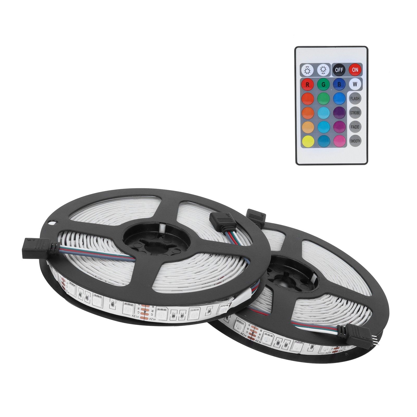 600LED RGB Strip Light 10m 5050SMD Bluetooth APP Control Dimmable Color Change view 7