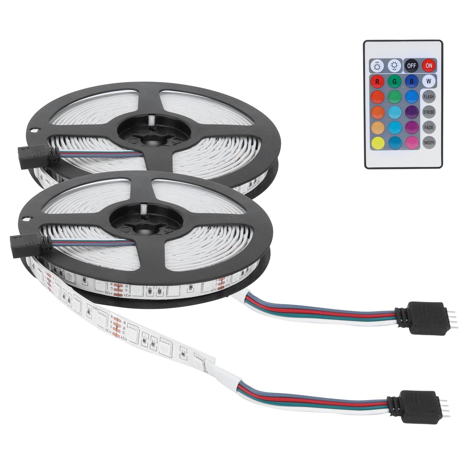 600LED RGB Strip Light 10m 5050SMD Bluetooth APP Control Dimmable Color Change view 9