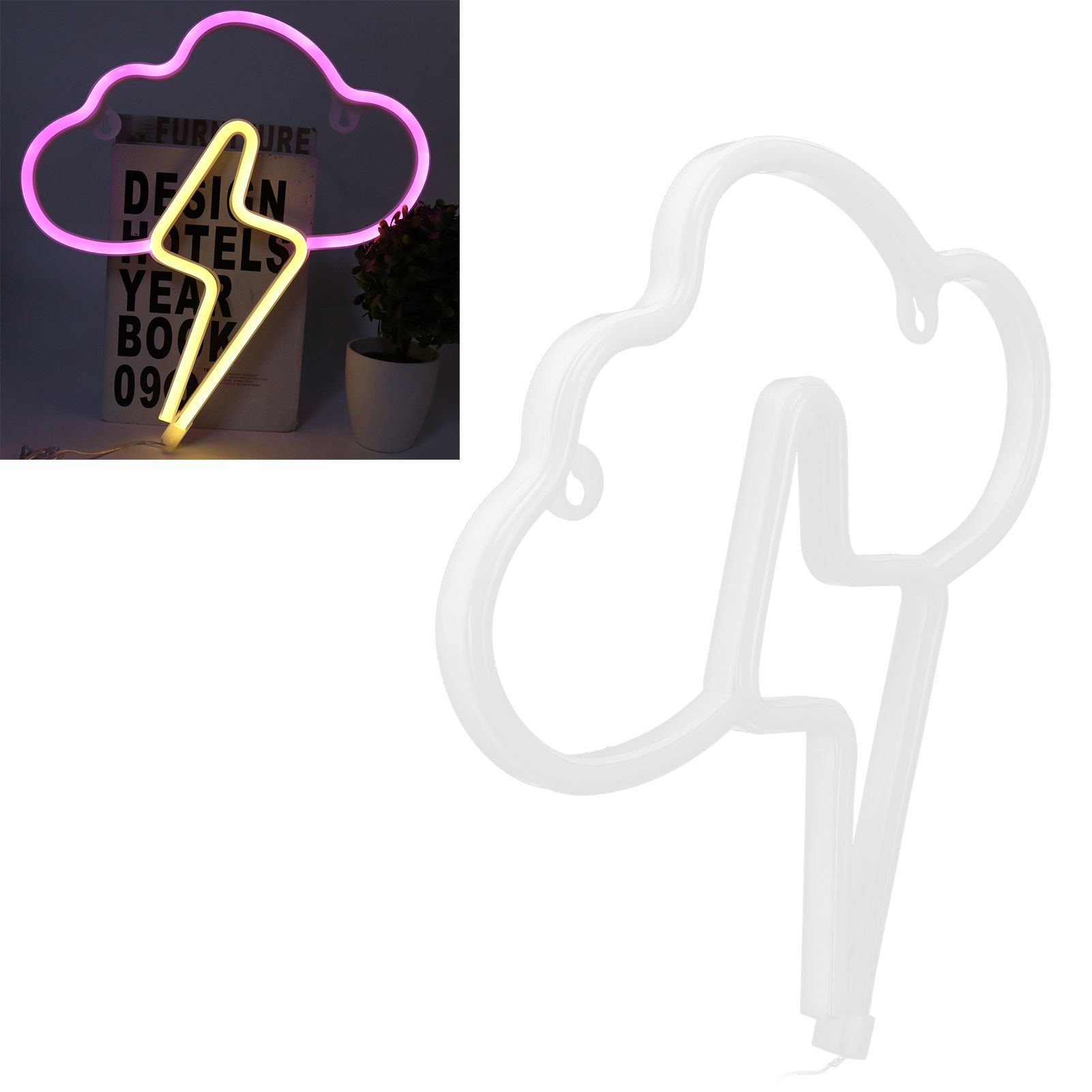 LED Neon Light Innovative Wall Neon Sign Lamp Home Decoration Battery or USB view 11