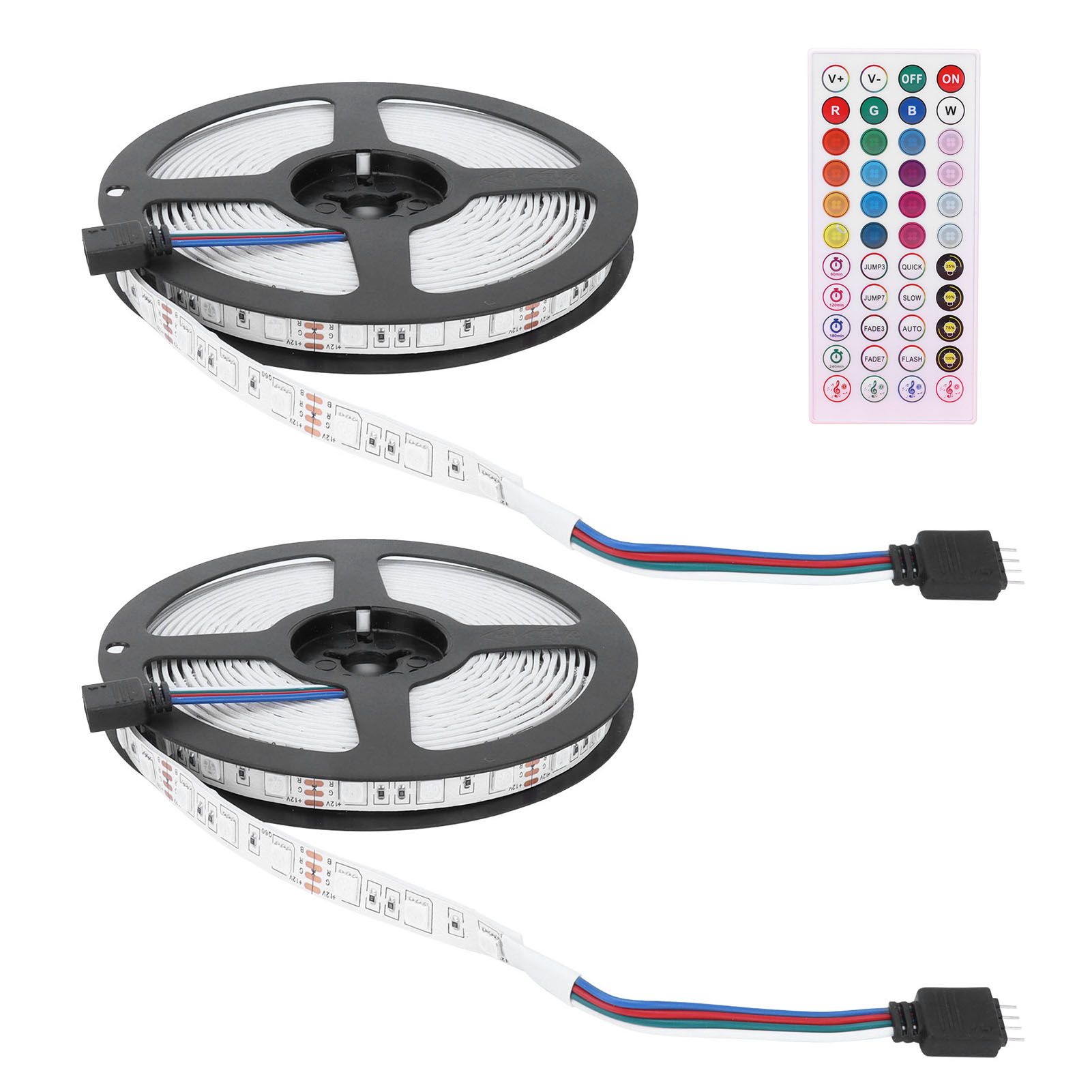 Bluetooth LED Light Strip 12V SMD5050 Dimmable RGB Rope Light Home Party view 5