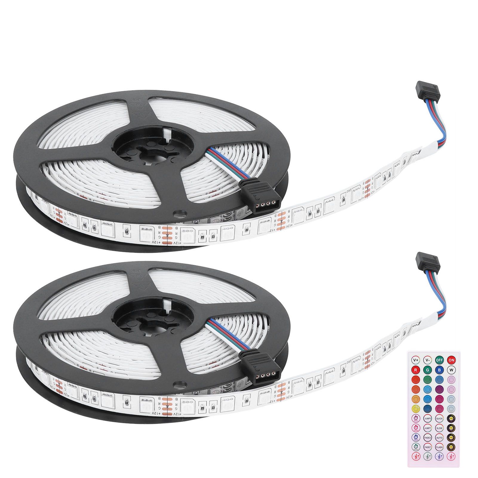Bluetooth LED Light Strip 12V SMD5050 Dimmable RGB Rope Light Home Party view 6