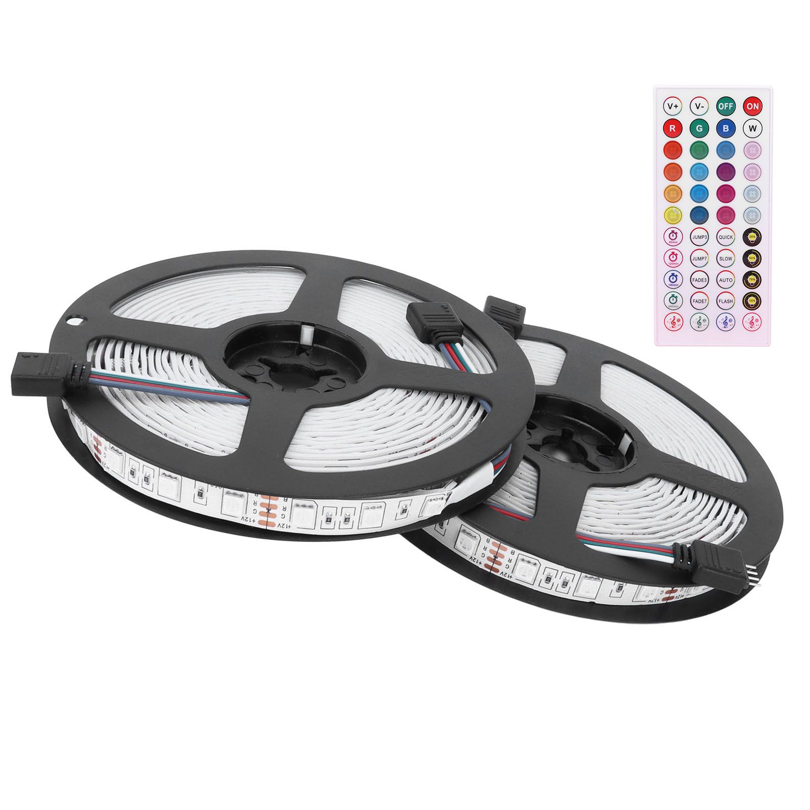 Bluetooth LED Light Strip 12V SMD5050 Dimmable RGB Rope Light Home Party view 7