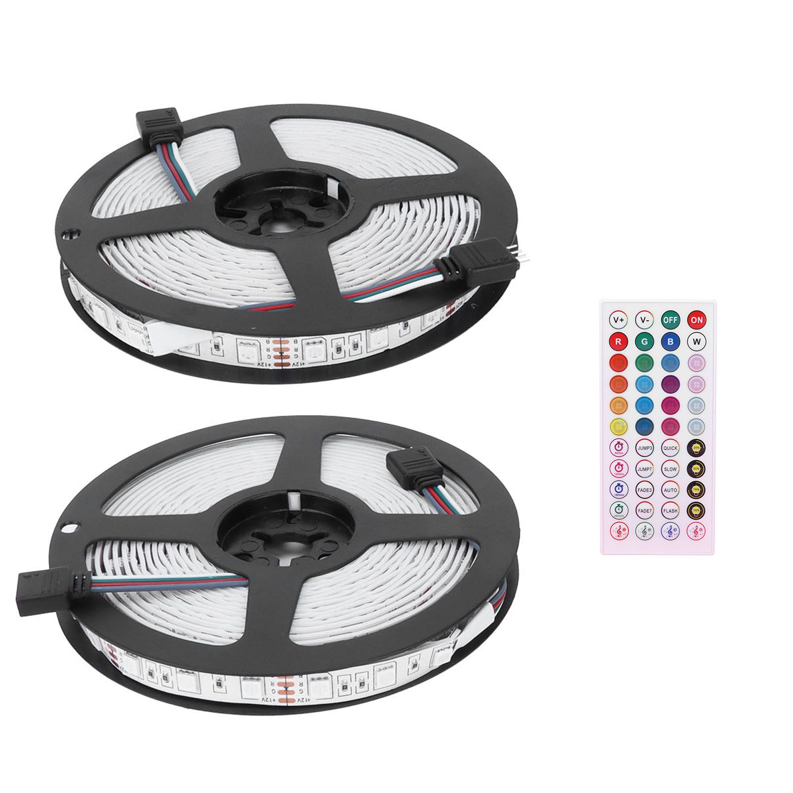 Bluetooth LED Light Strip 12V SMD5050 Dimmable RGB Rope Light Home Party view 8