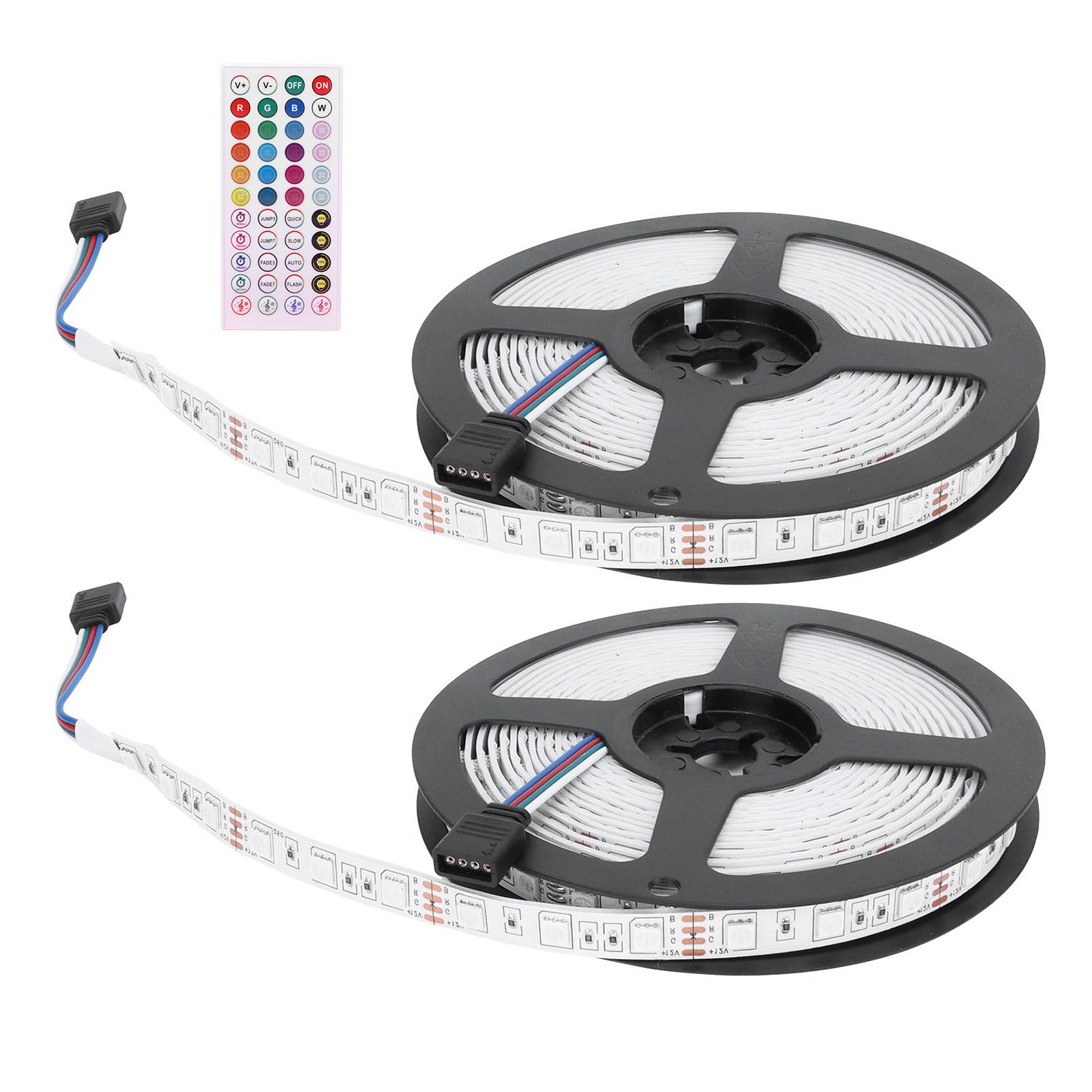 Bluetooth LED Light Strip 12V SMD5050 Dimmable RGB Rope Light Home Party view 10