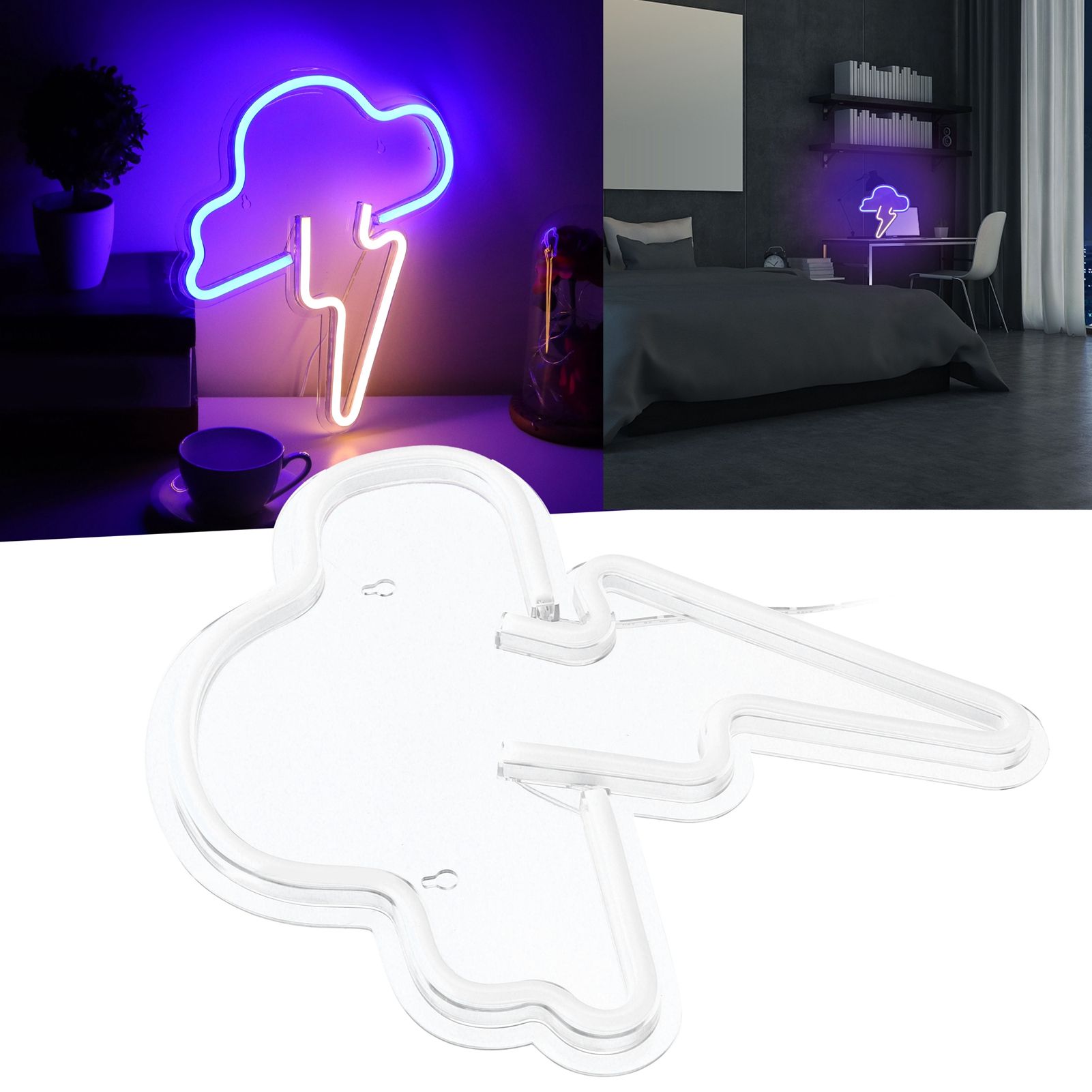 LED Neon Light Unique USB Powered Neon Sign Kids Room Christmas Festival Party view 11