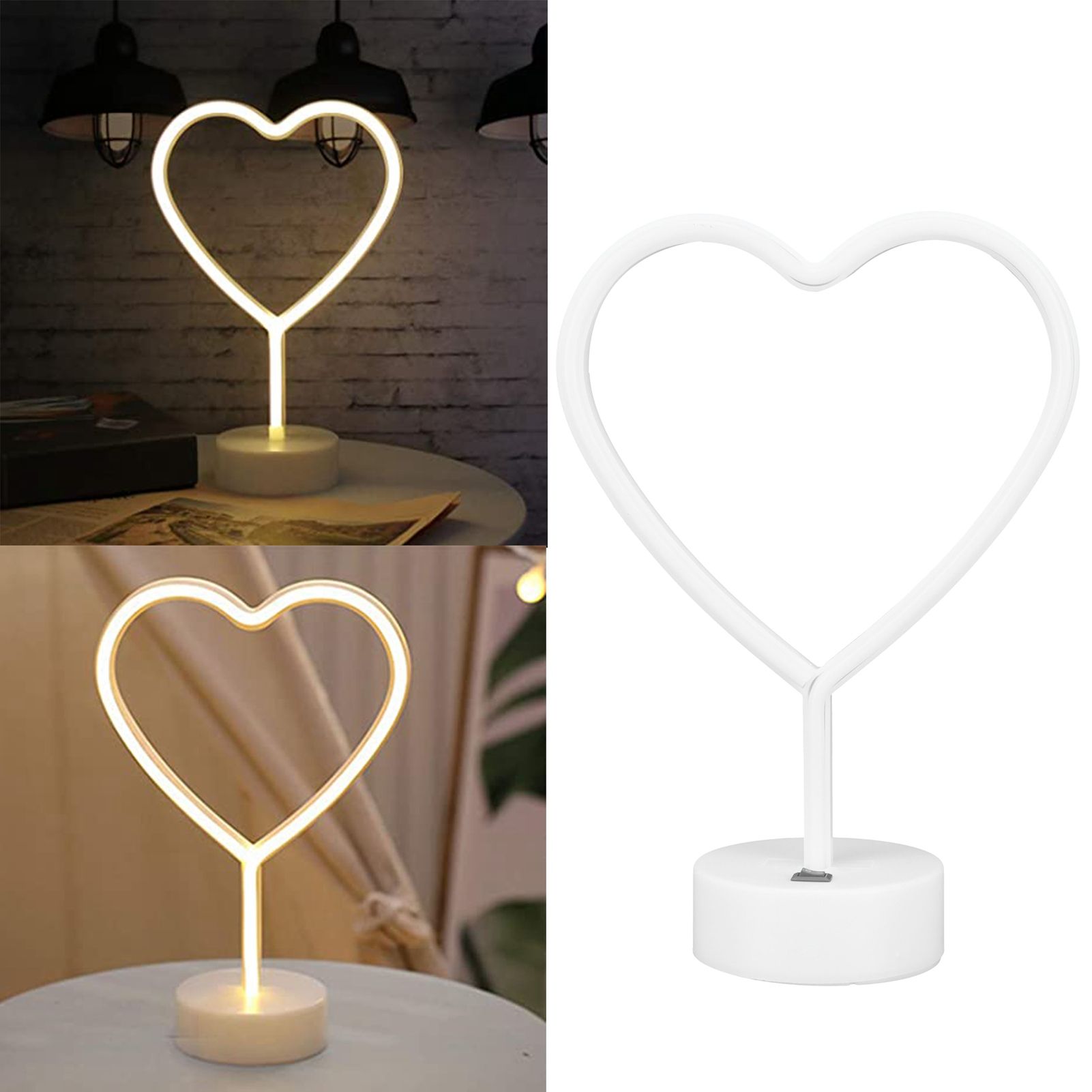LED Neon Lamp with Base Desktop Neon Sign Night Light Home Party Festival view 11