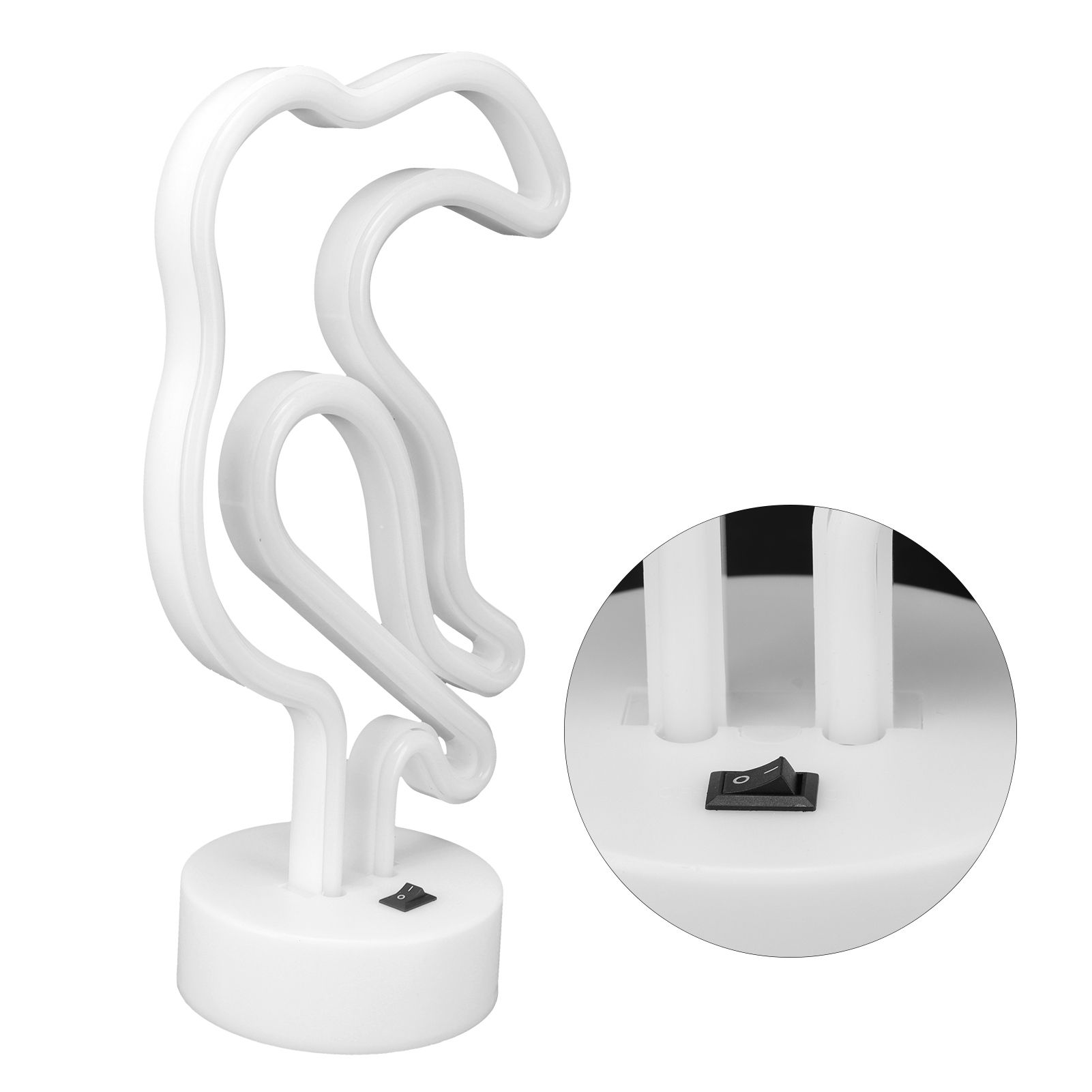 Bird Shape Neon Light Desktop Night Light for Wedding Party Kids Room view 7